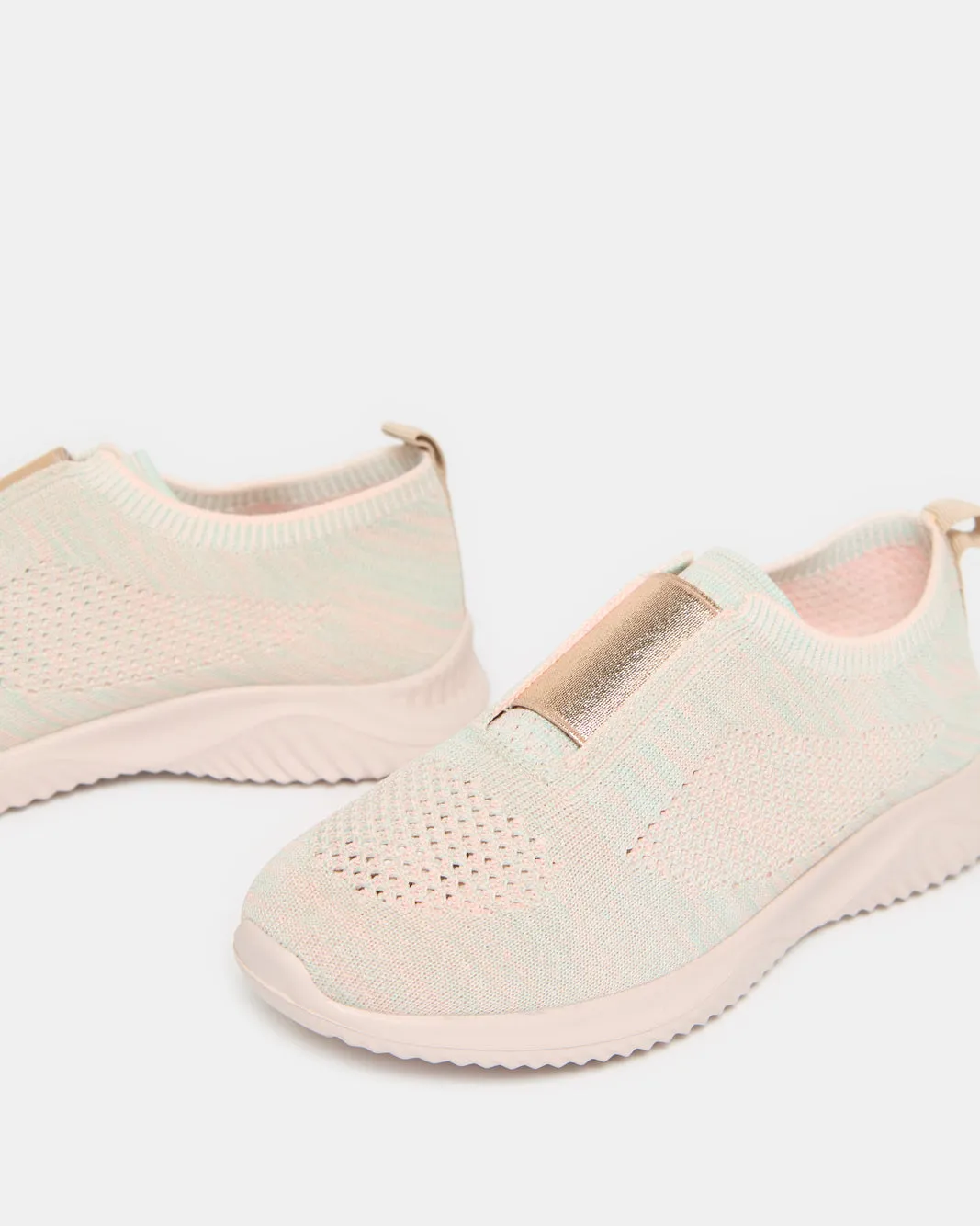 Senior Girls Beige Slip-On Shoes sold by Redtag product image thumbnail 3