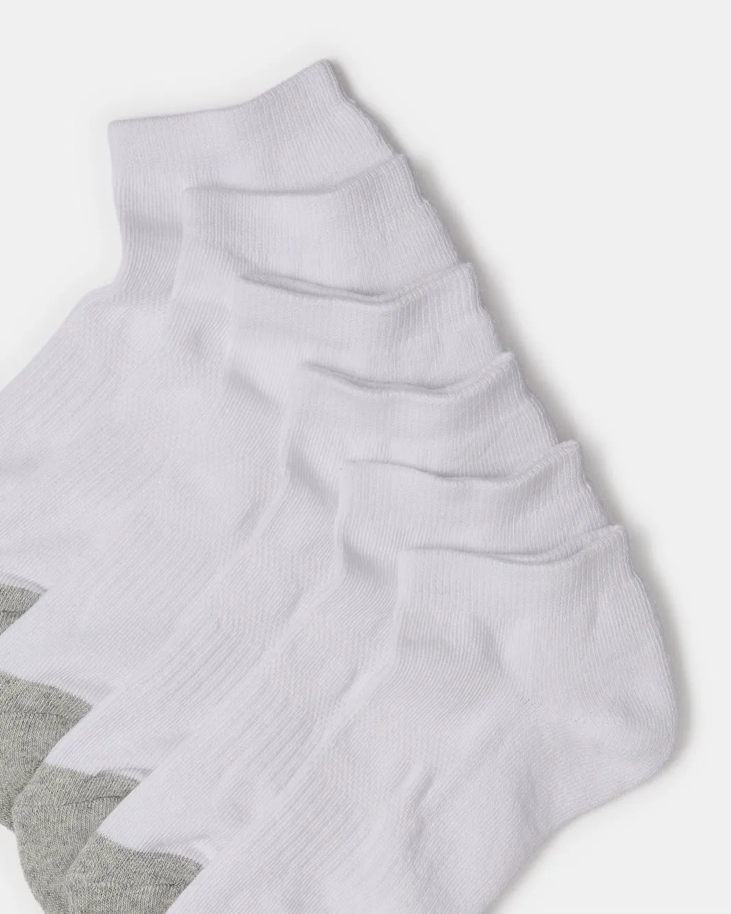 Senior Boys White Ankle Half Terry Socks (Pack of 3) sold by Redtag product image thumbnail 3