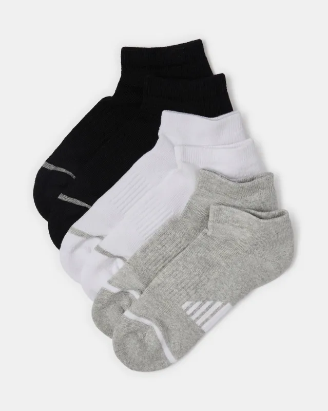 Senior Boys Assorted Ankle Half Terry Sock (3 Pairs) sold by Redtag