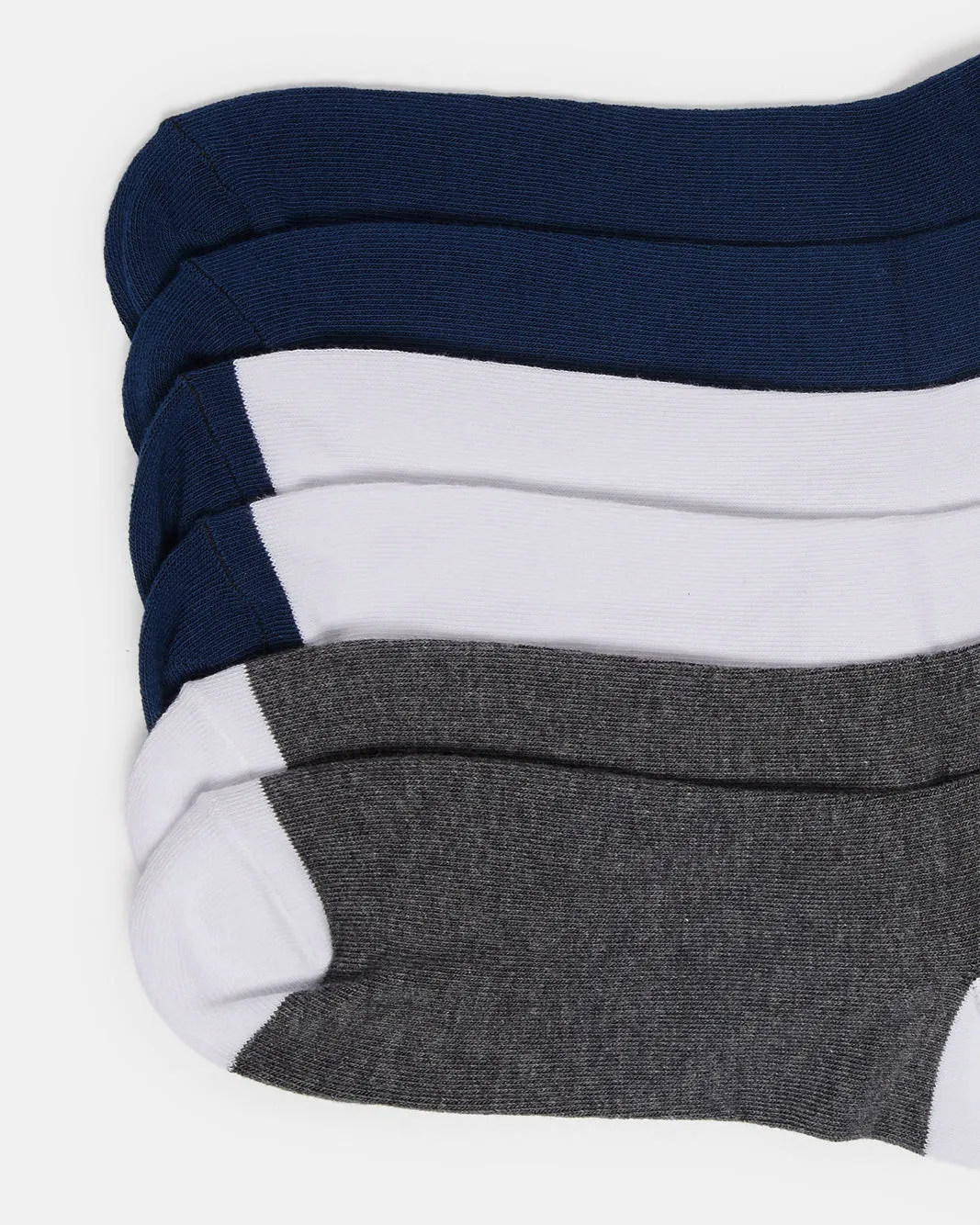 Men Assorted Crew Length Socks (3 Pairs) sold by Redtag product image thumbnail 2