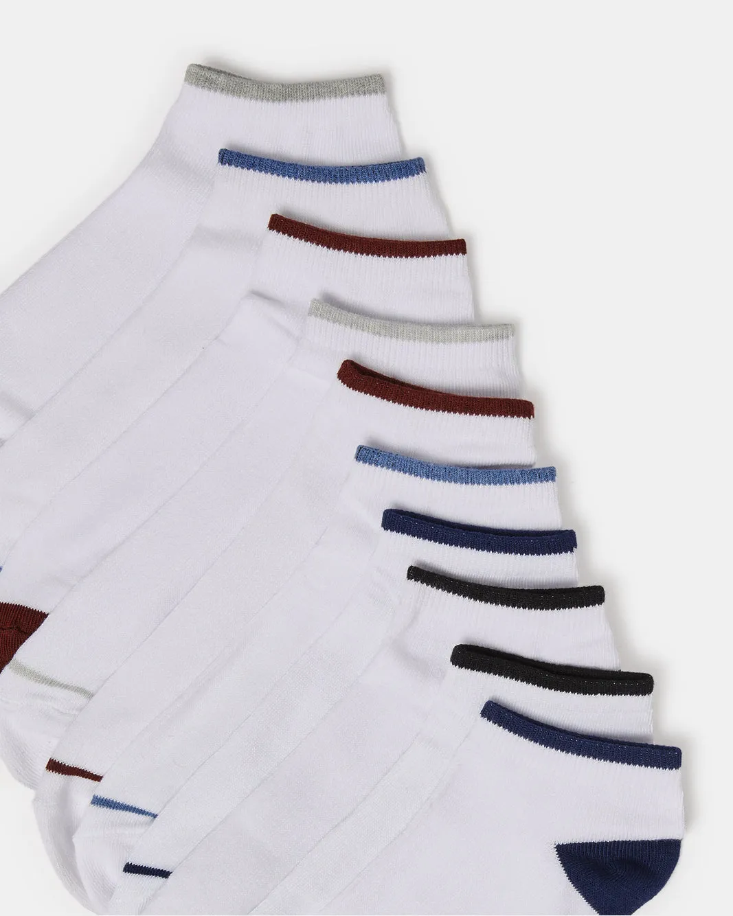 Men White Socks Set (10 Pairs) sold by Redtag product image thumbnail 3