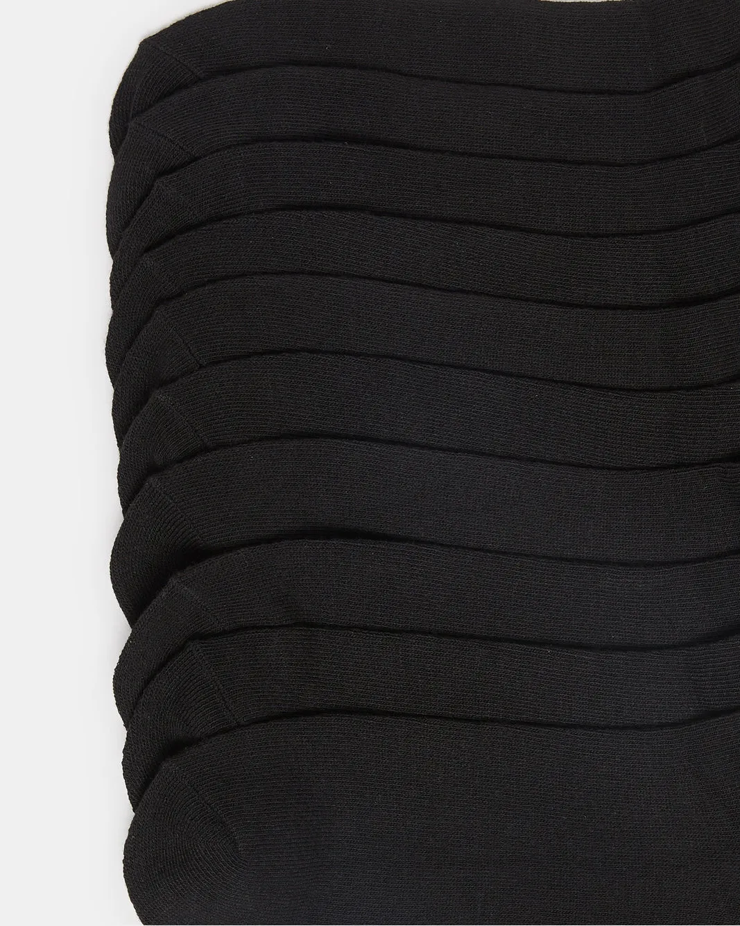 Men Black Plain Socks Set (10 Pairs) sold by Redtag product image thumbnail 2