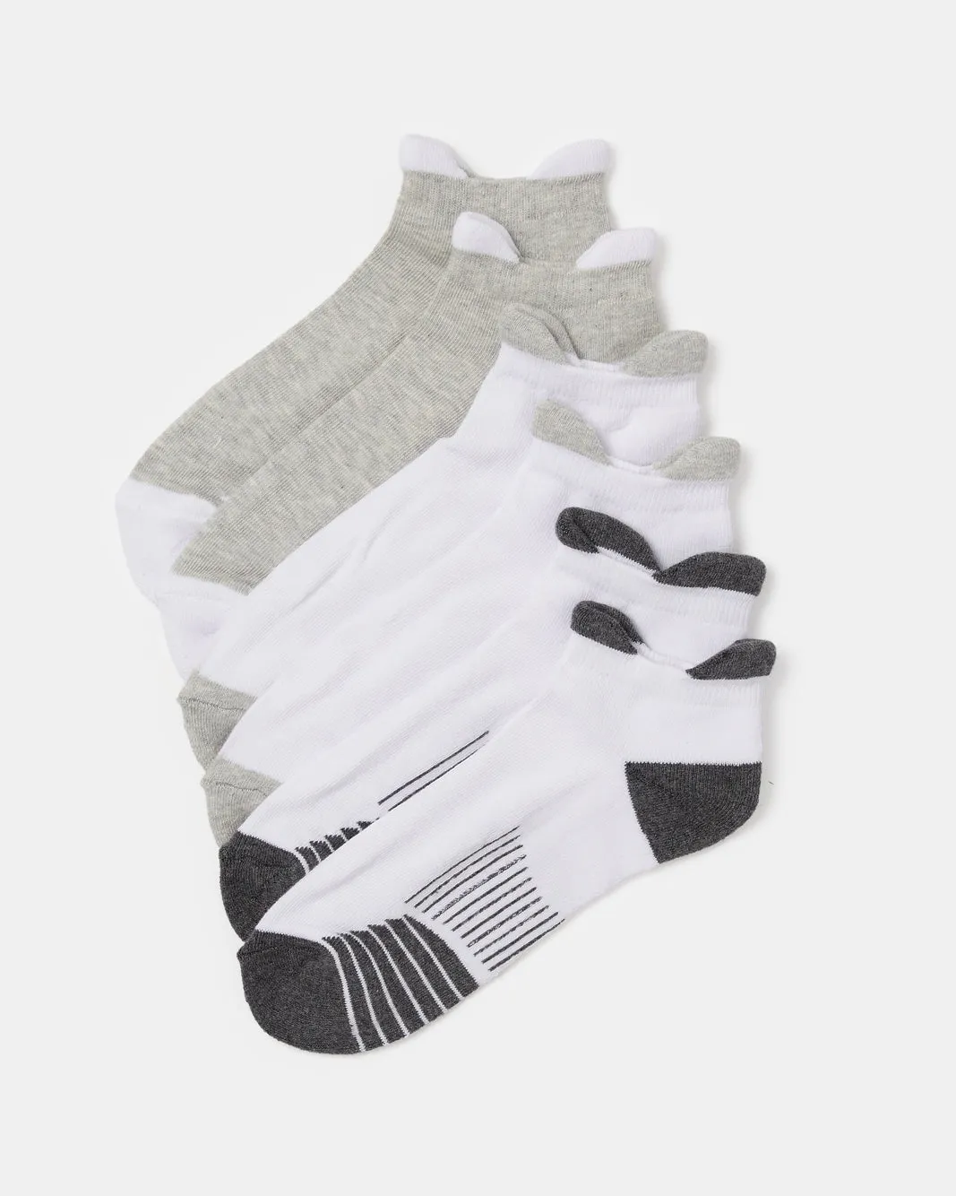 Infant Girls Assorted Ankle Length Socks (3 Pairs) sold by Redtag