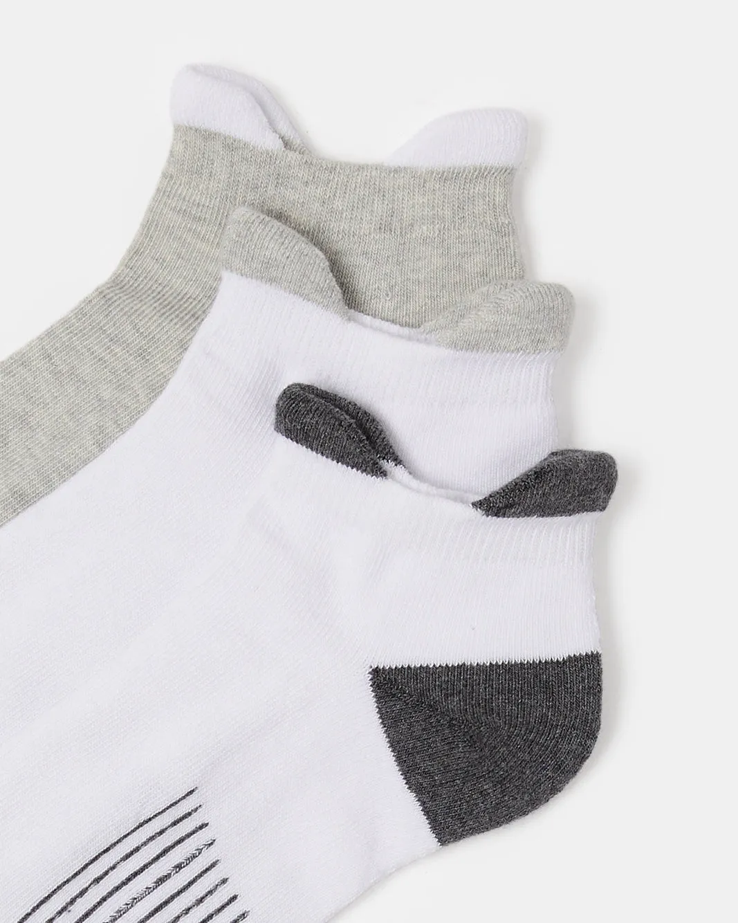 Infant Girls Assorted Ankle Length Socks (3 Pairs) sold by Redtag product image thumbnail 3