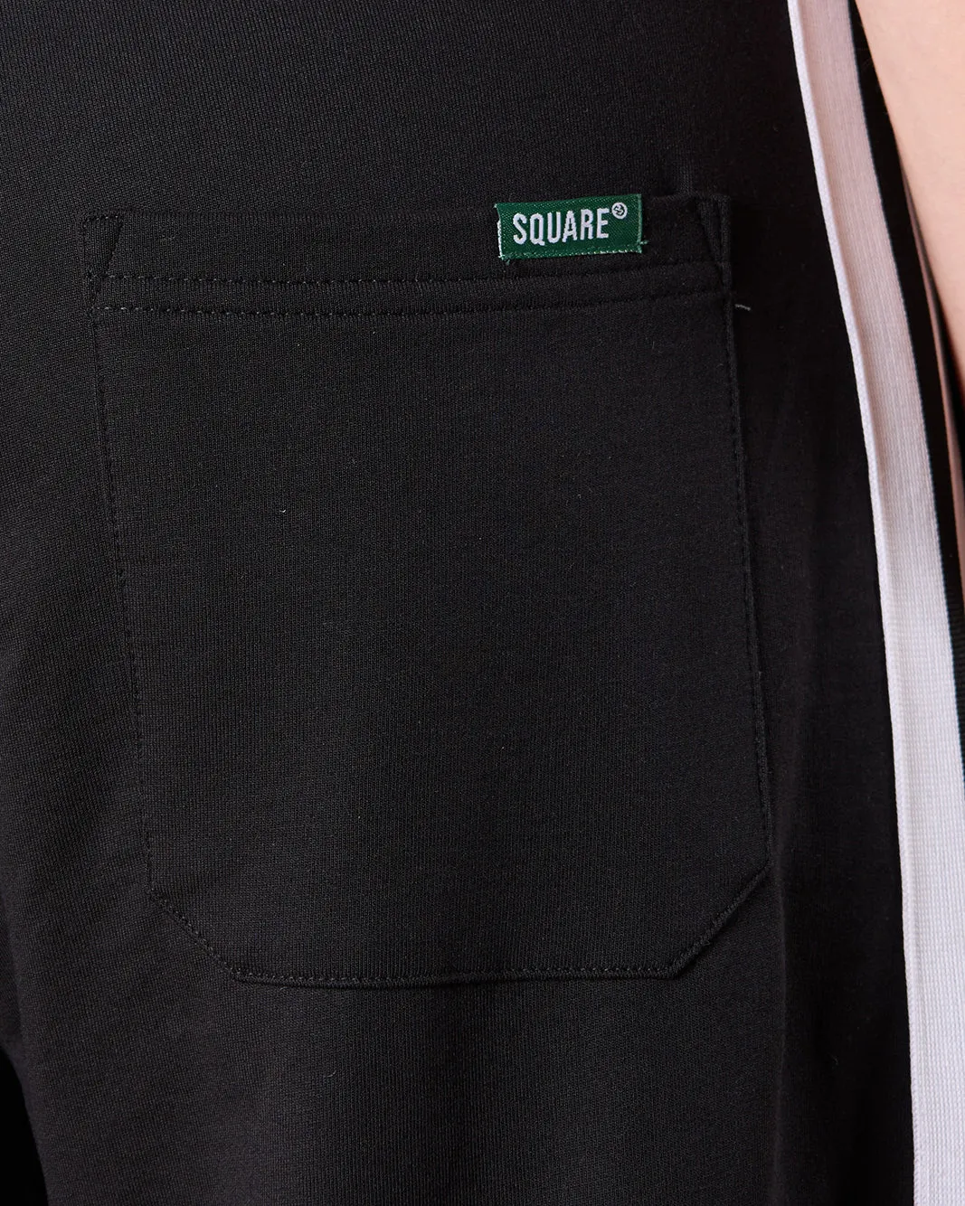 Men Black Print Active Pants sold by Redtag product image thumbnail 5