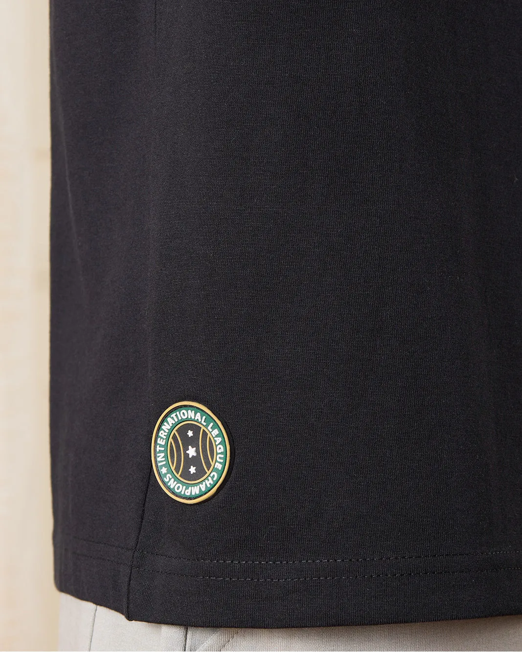 Men White And Black Boston Print T-Shirt sold by Redtag product image thumbnail 5