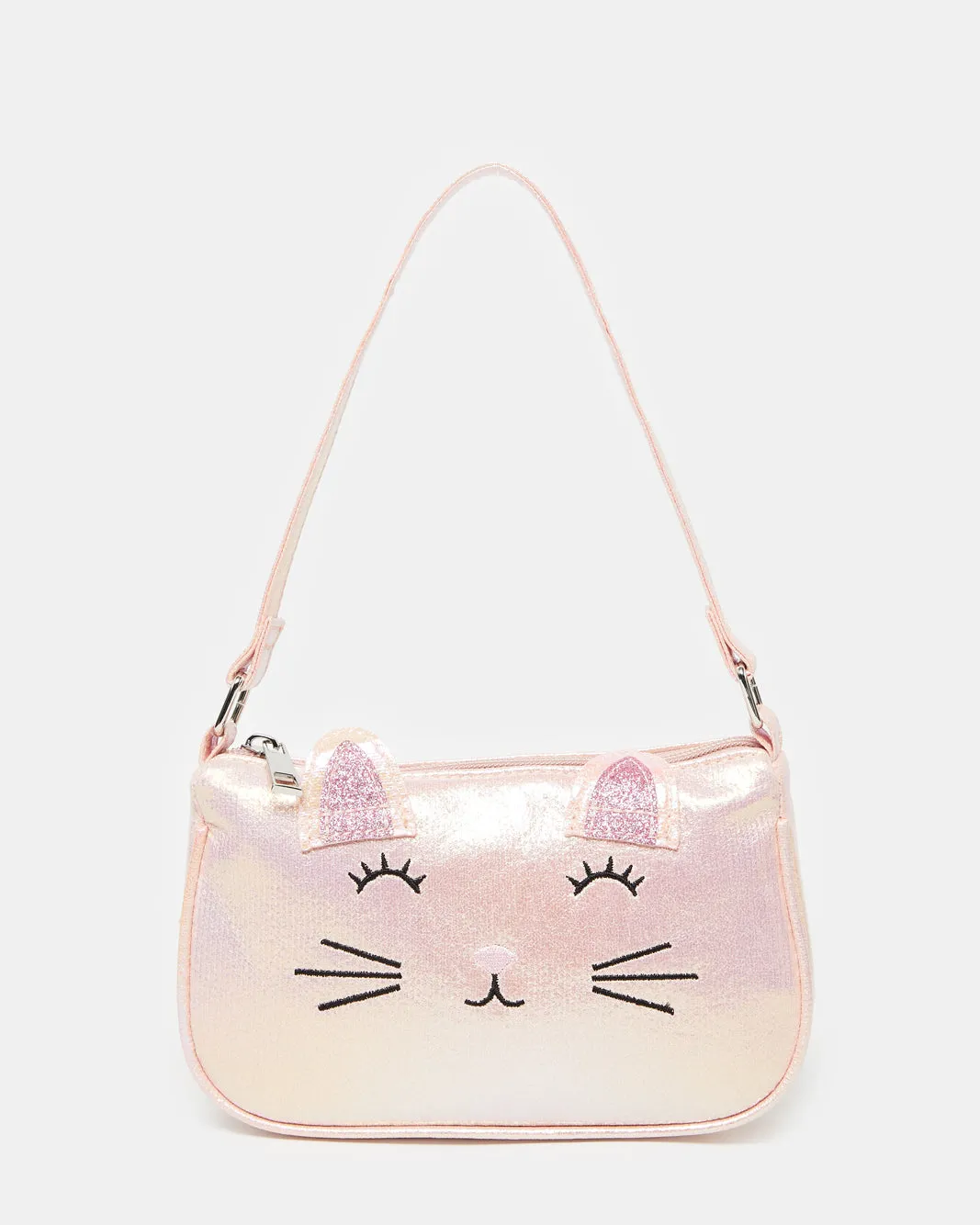 Girls Pink Embellished Crossbody Bag sold by Redtag