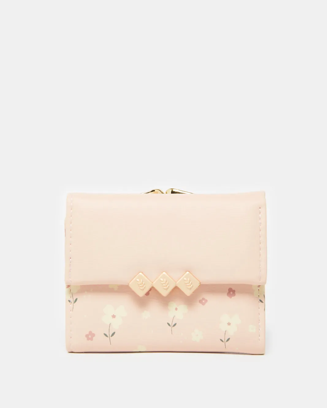 Girls Pink Floral Printed Purse sold by Redtag