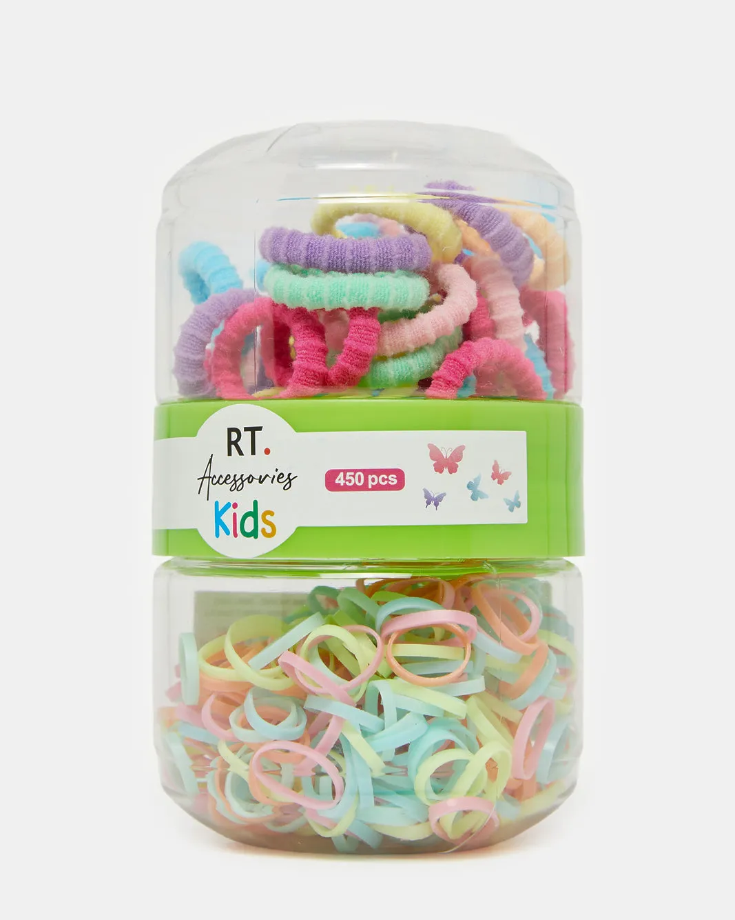 Girls Assorted Elastic Hair Bobbles (450 Piece) sold by Redtag product image thumbnail 2