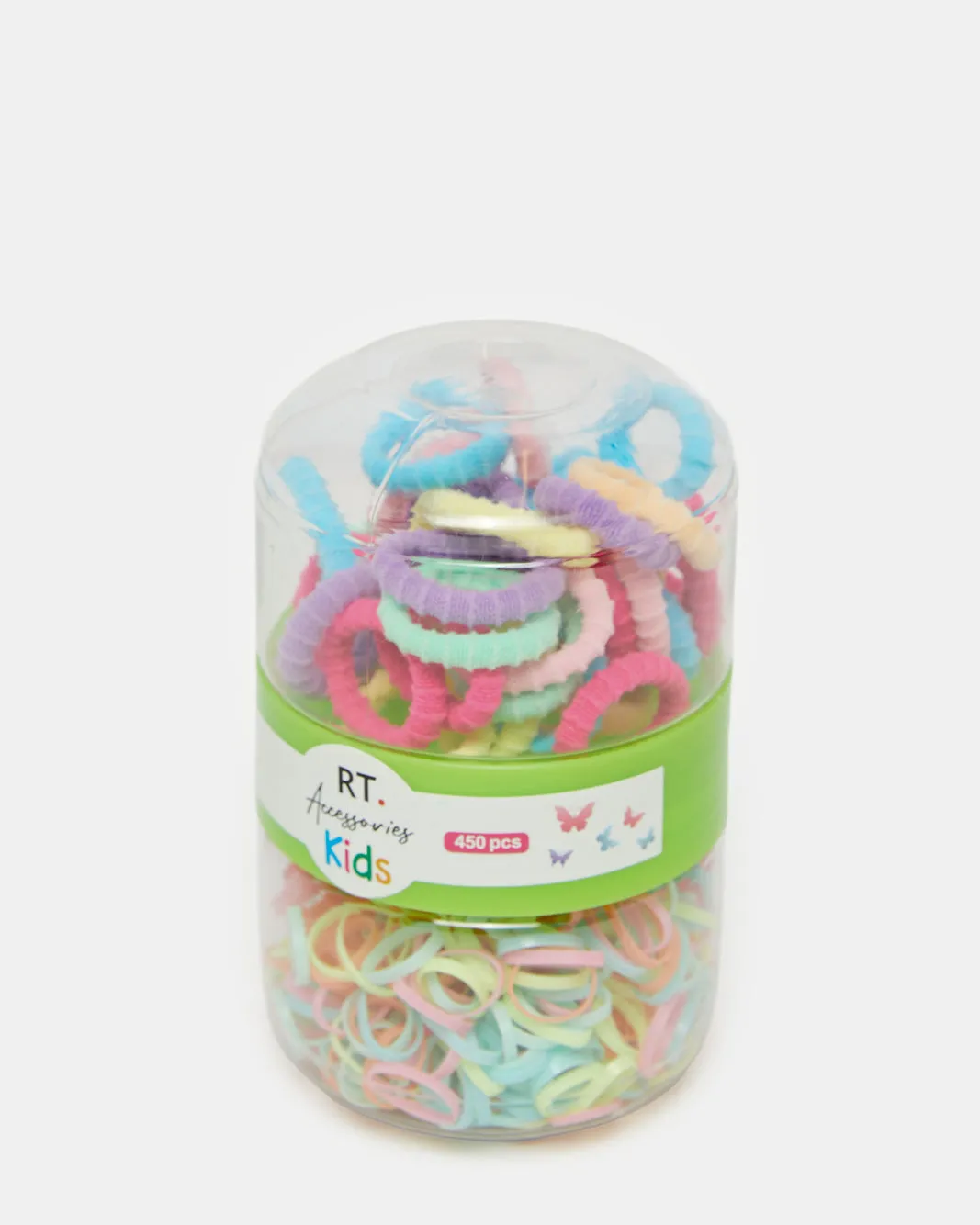 Girls Assorted Elastic Hair Bobbles (450 Piece) sold by Redtag product image thumbnail 3