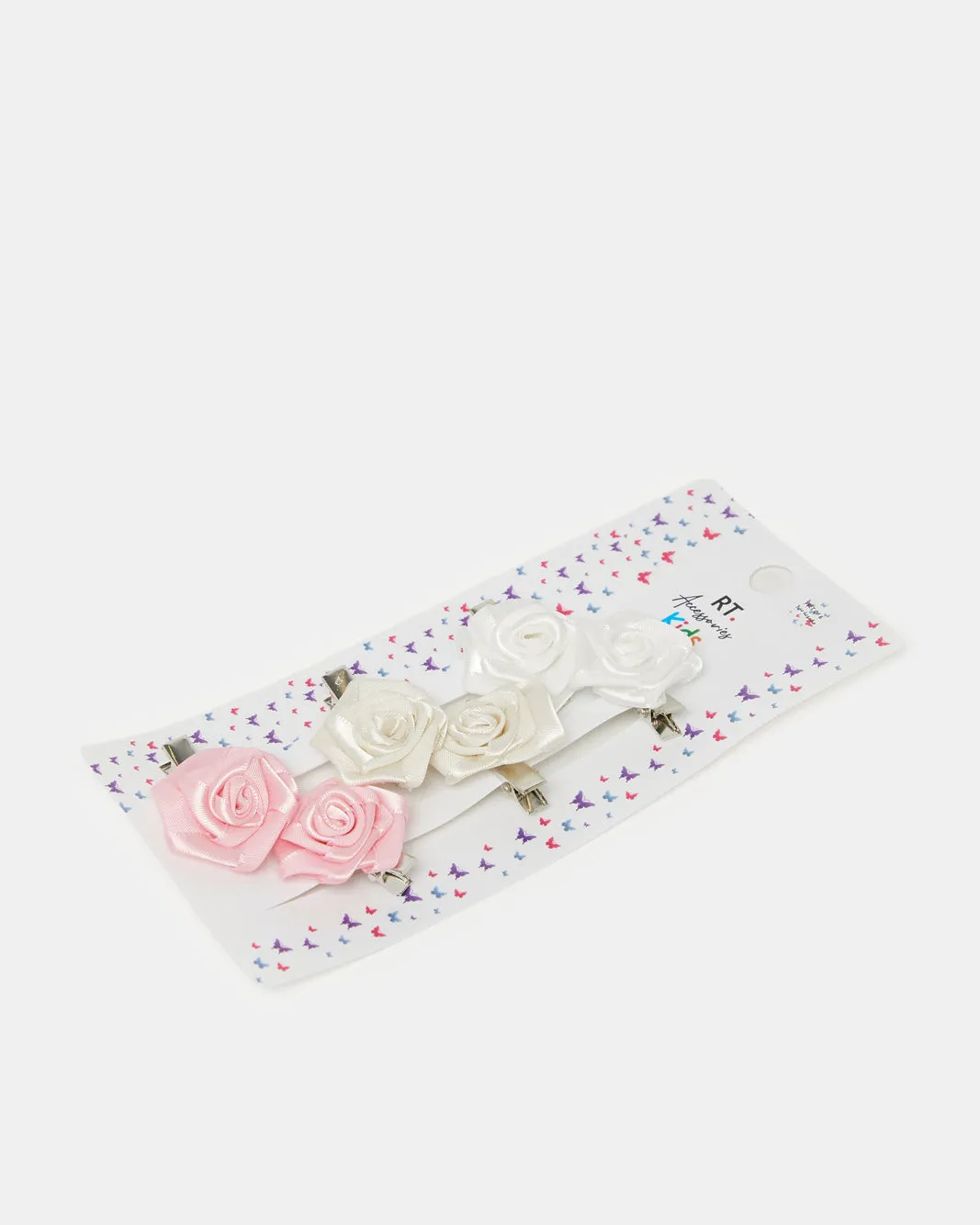 Girls Assorted Bow Hair Clip Set (Pack of 6) sold by Redtag product image thumbnail 2