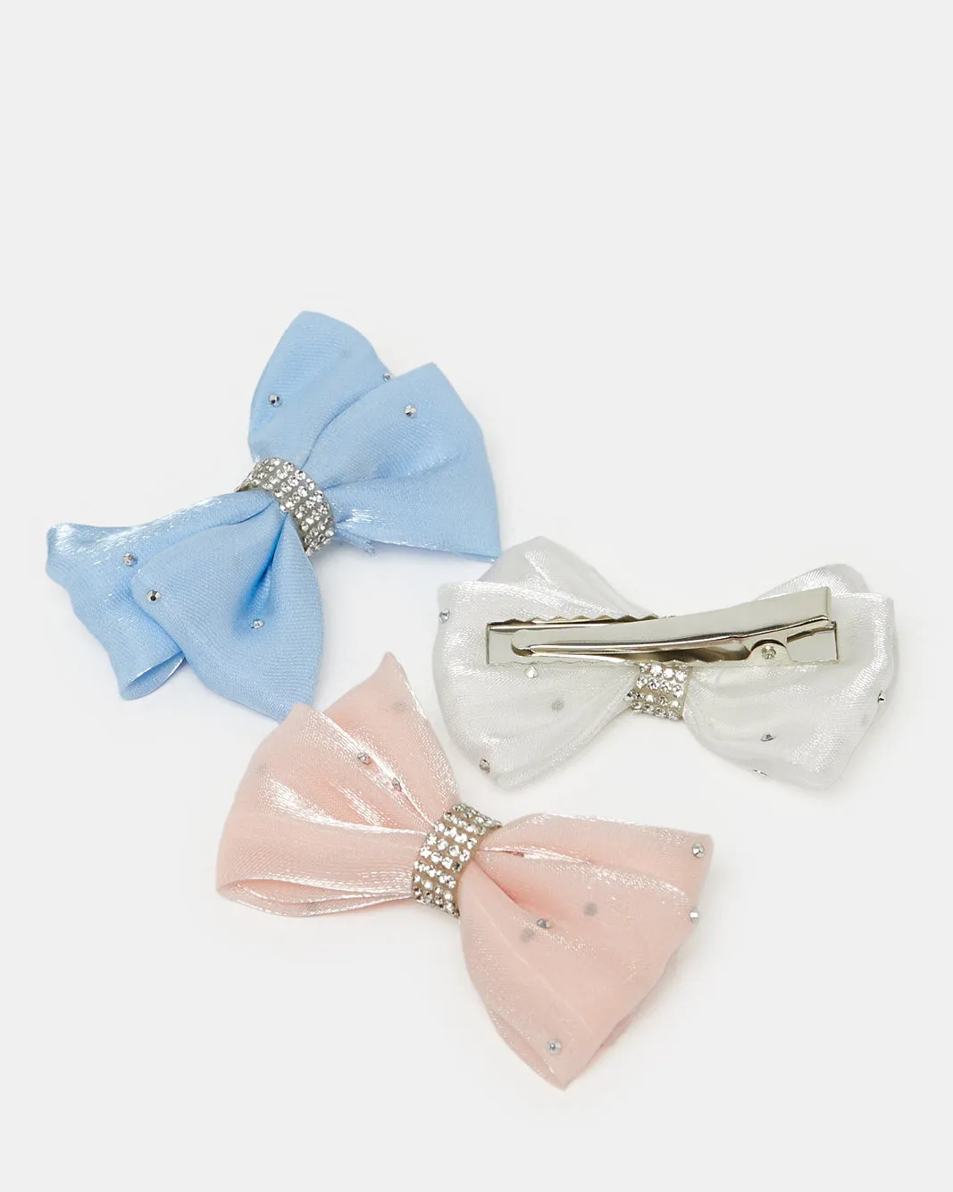 Girls Assorted Bow Hair Clip (Pack of 6) sold by Redtag product image thumbnail 3