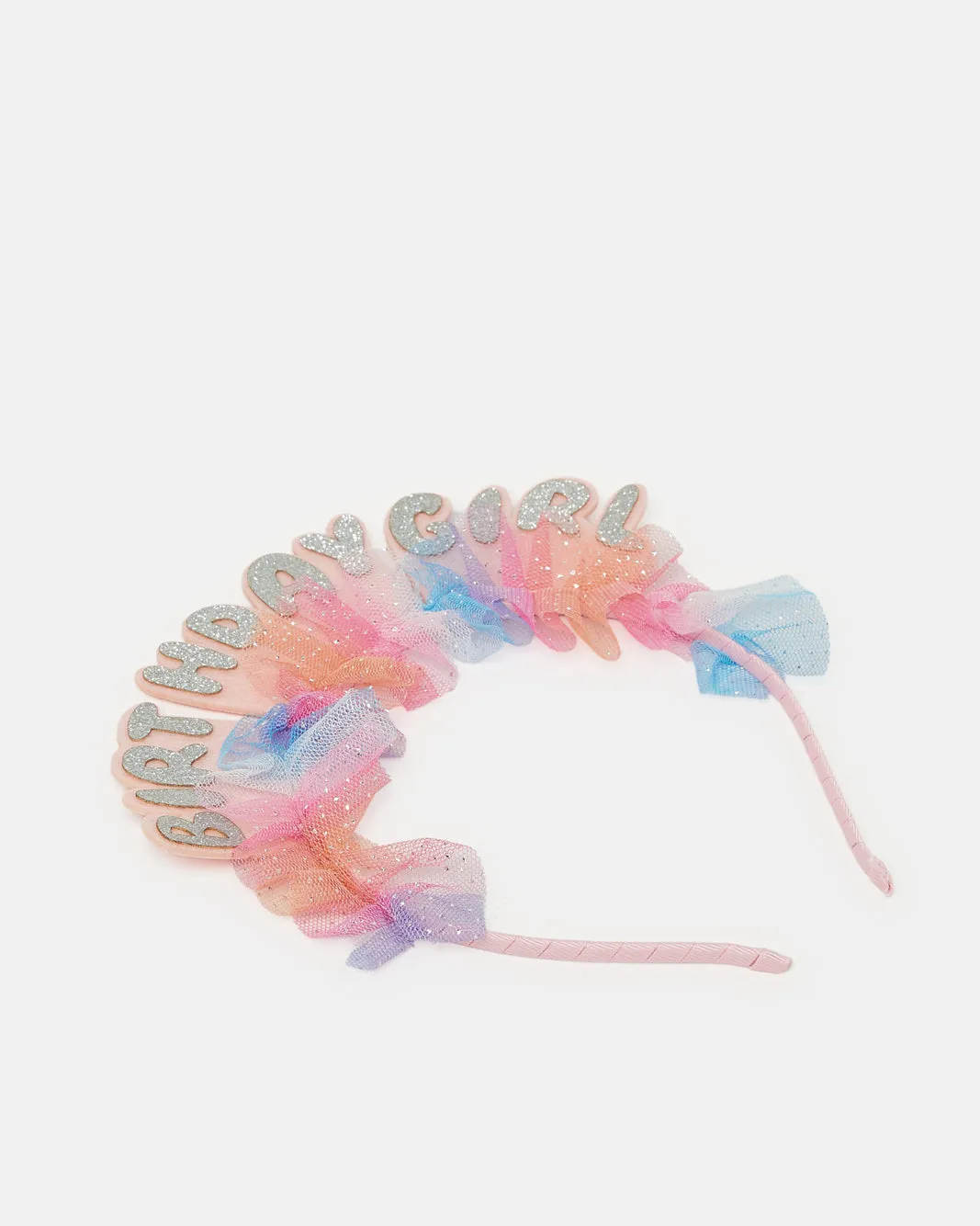 Girls Pink Birthday Girl Headband sold by Redtag product image thumbnail 2
