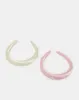 Girls Pink And White Embellished Headband Set (Pack of 2) sold by Redtag
