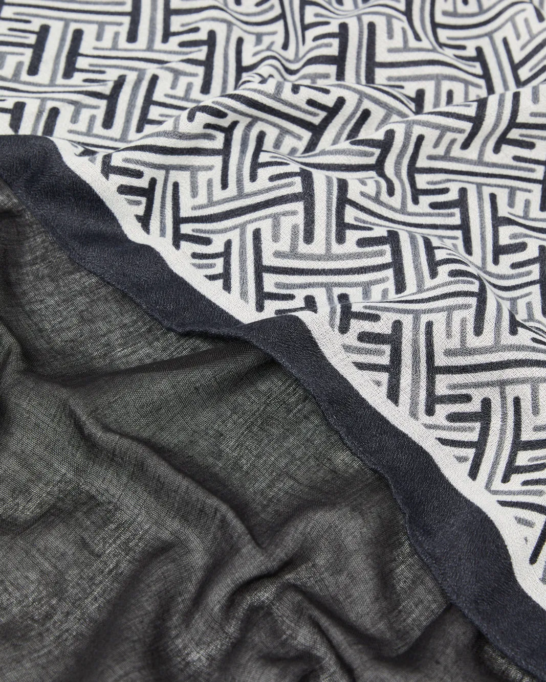 Women Black Print Scarf Set (Pack of 2) sold by Redtag product image thumbnail 2