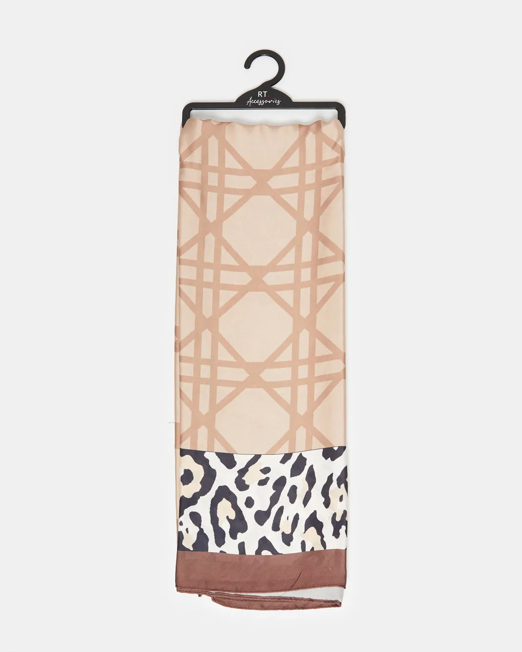 Women Brown Printed Scarf sold by Redtag