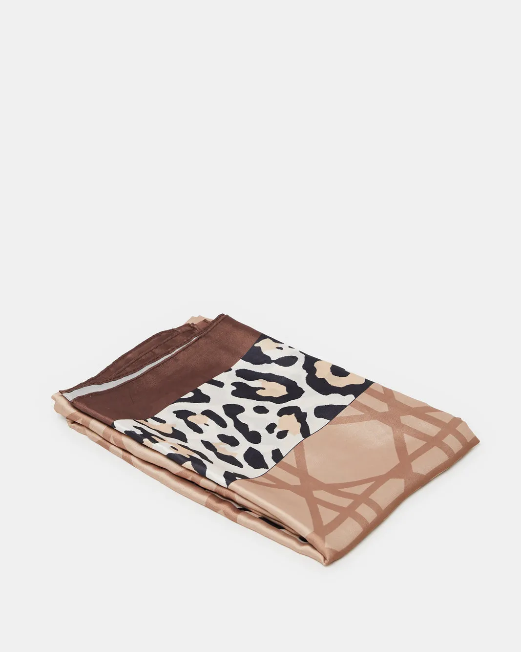 Women Brown Printed Scarf sold by Redtag product image thumbnail 2