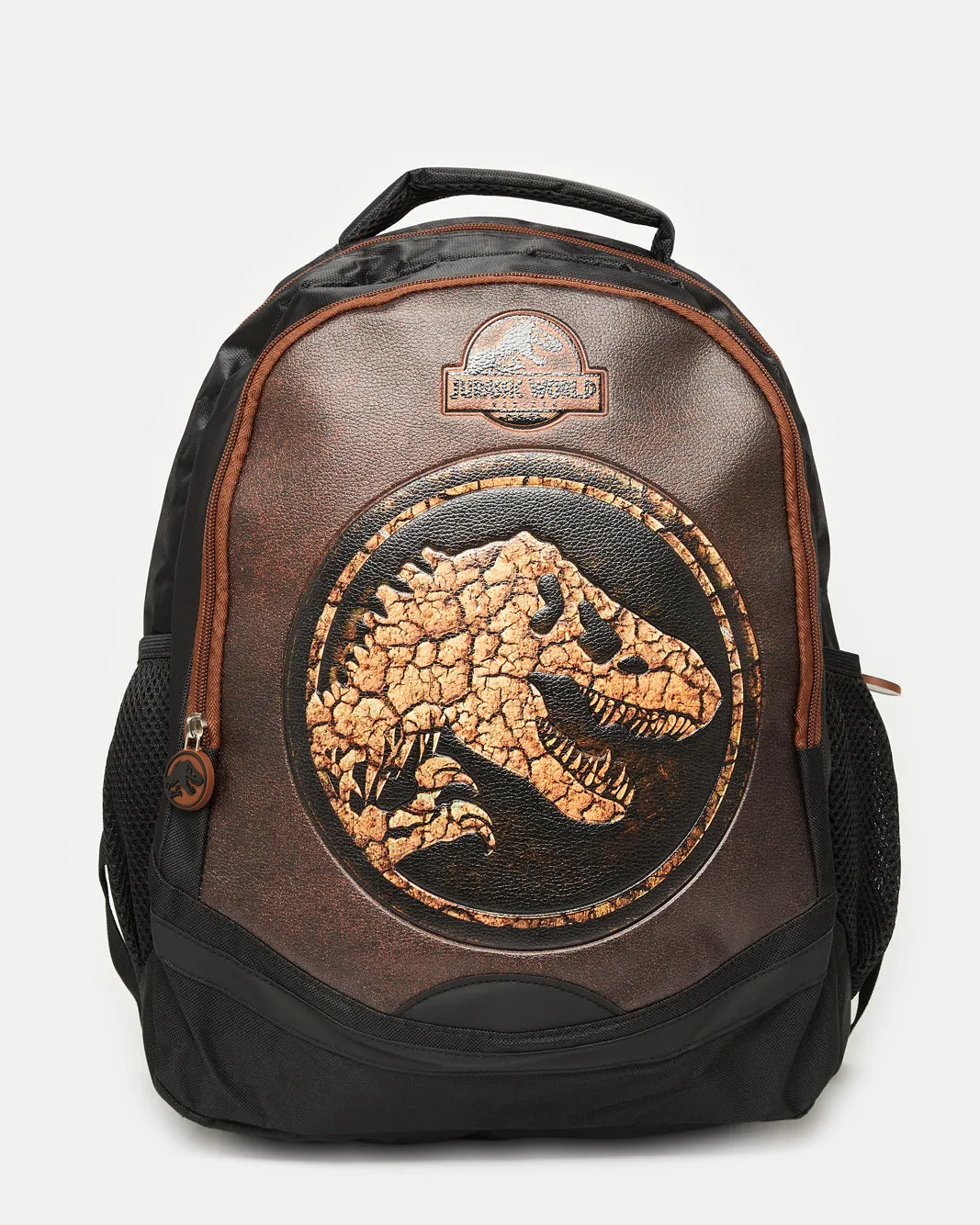 Boys Brown Jurassic World School Backpack (16 Inch) sold by Redtag