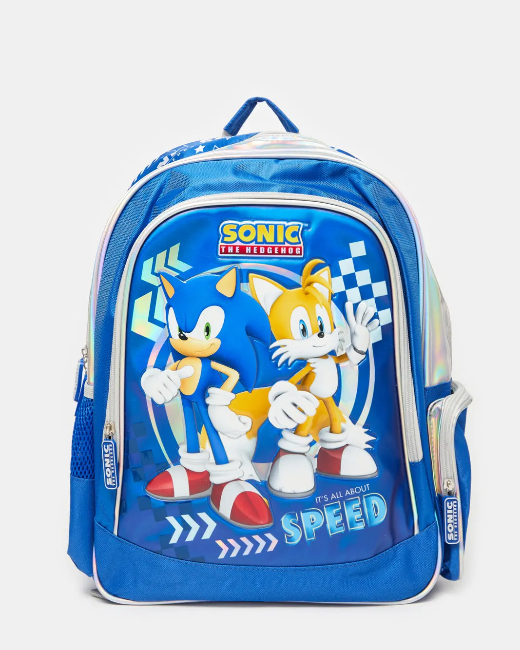 Boys Blue Sonic School Backpack (16 Inch) sold by Redtag