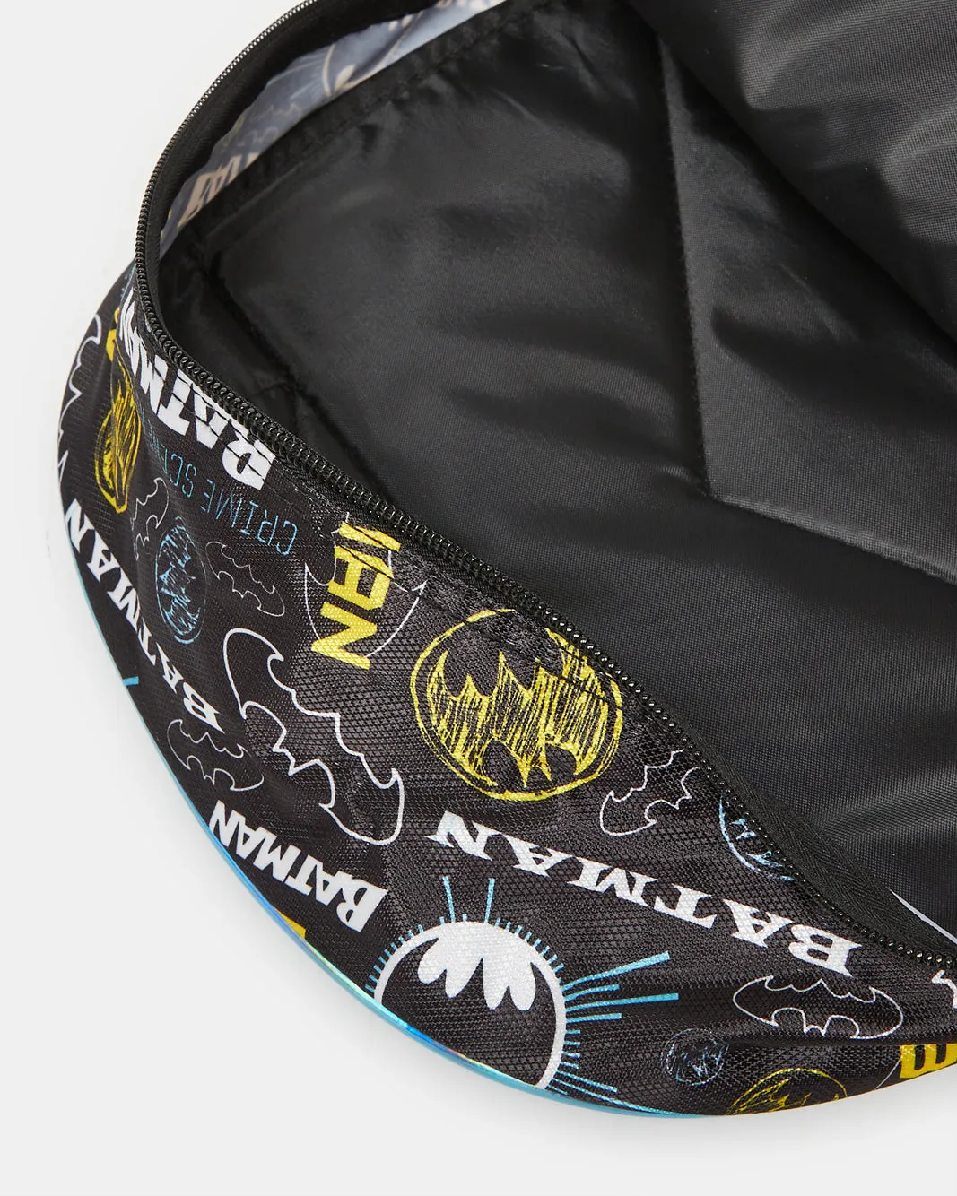 Boys Black Batman School Backpack (16 Inch) sold by Redtag product image thumbnail 4