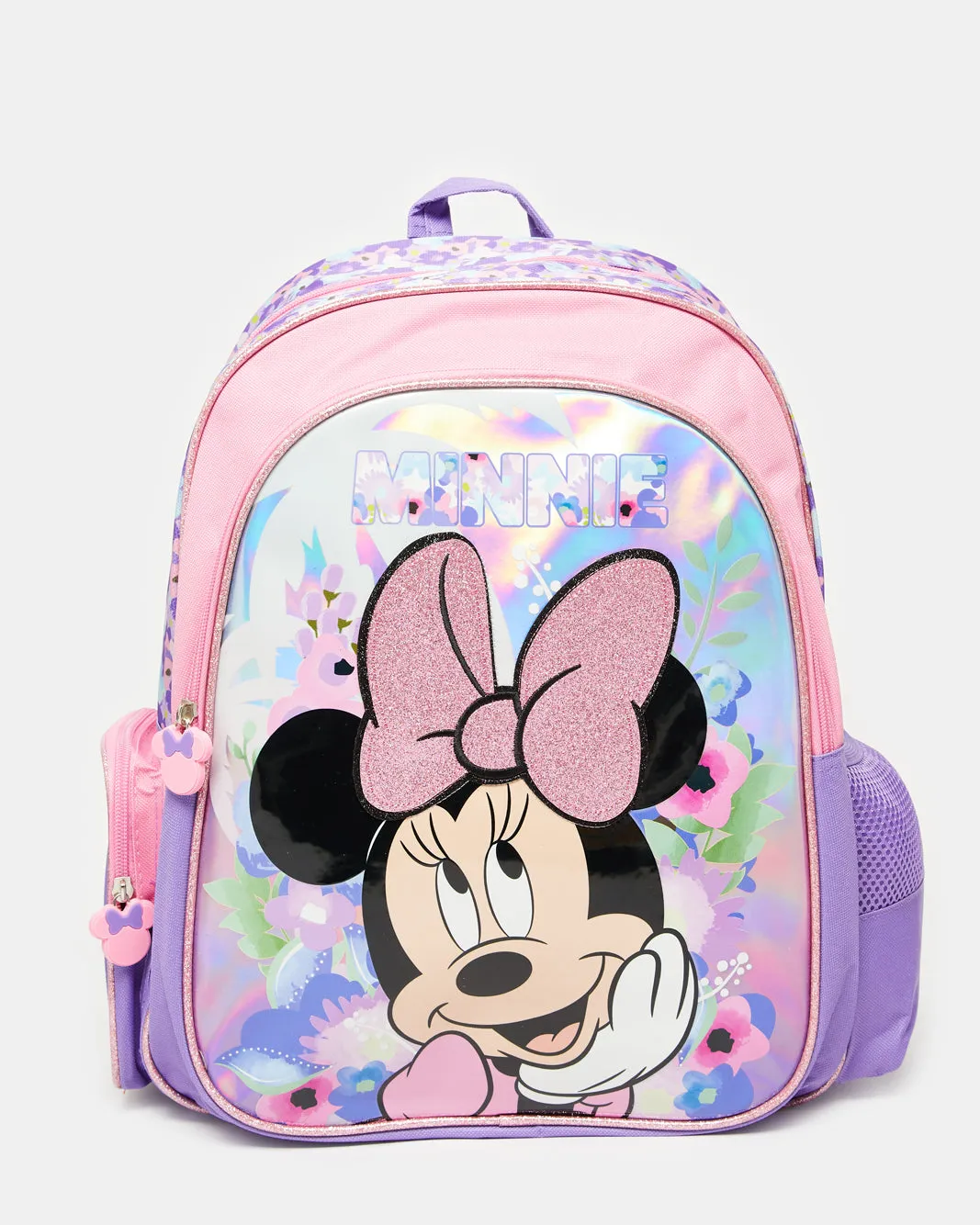Girls Purple And Pink Minnie Mouse School Backpack (16 Inch) sold by Redtag