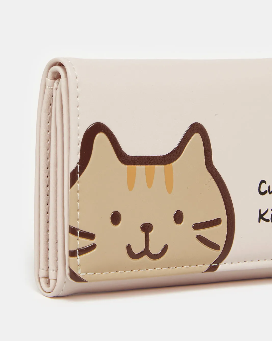 Girls Pink Cute Kitty Wallet sold by Redtag product image thumbnail 2