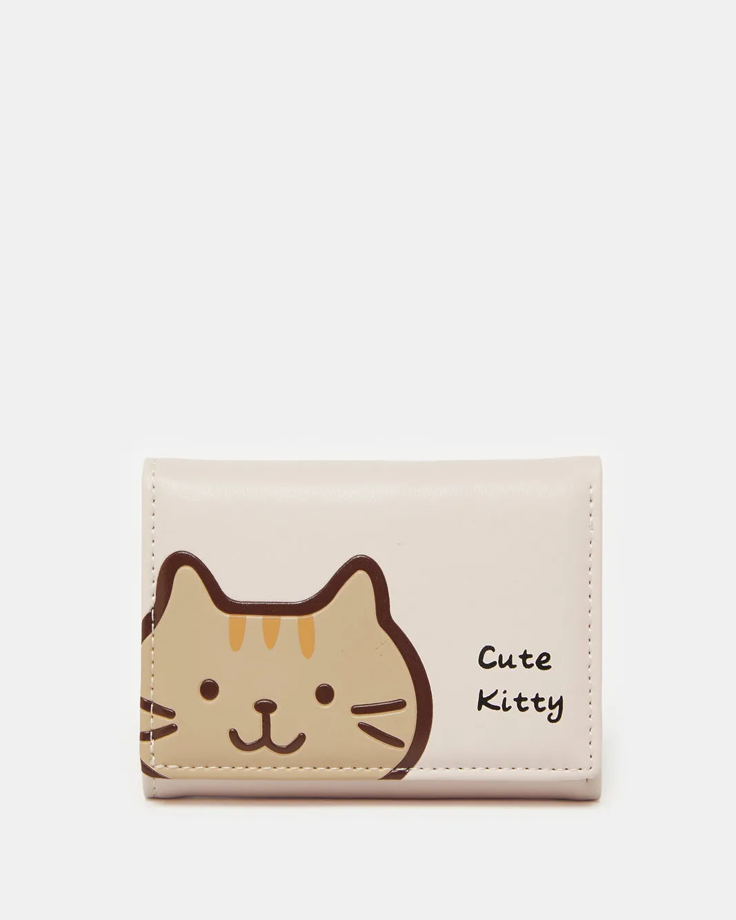 Girls Pink Cute Kitty Wallet sold by Redtag