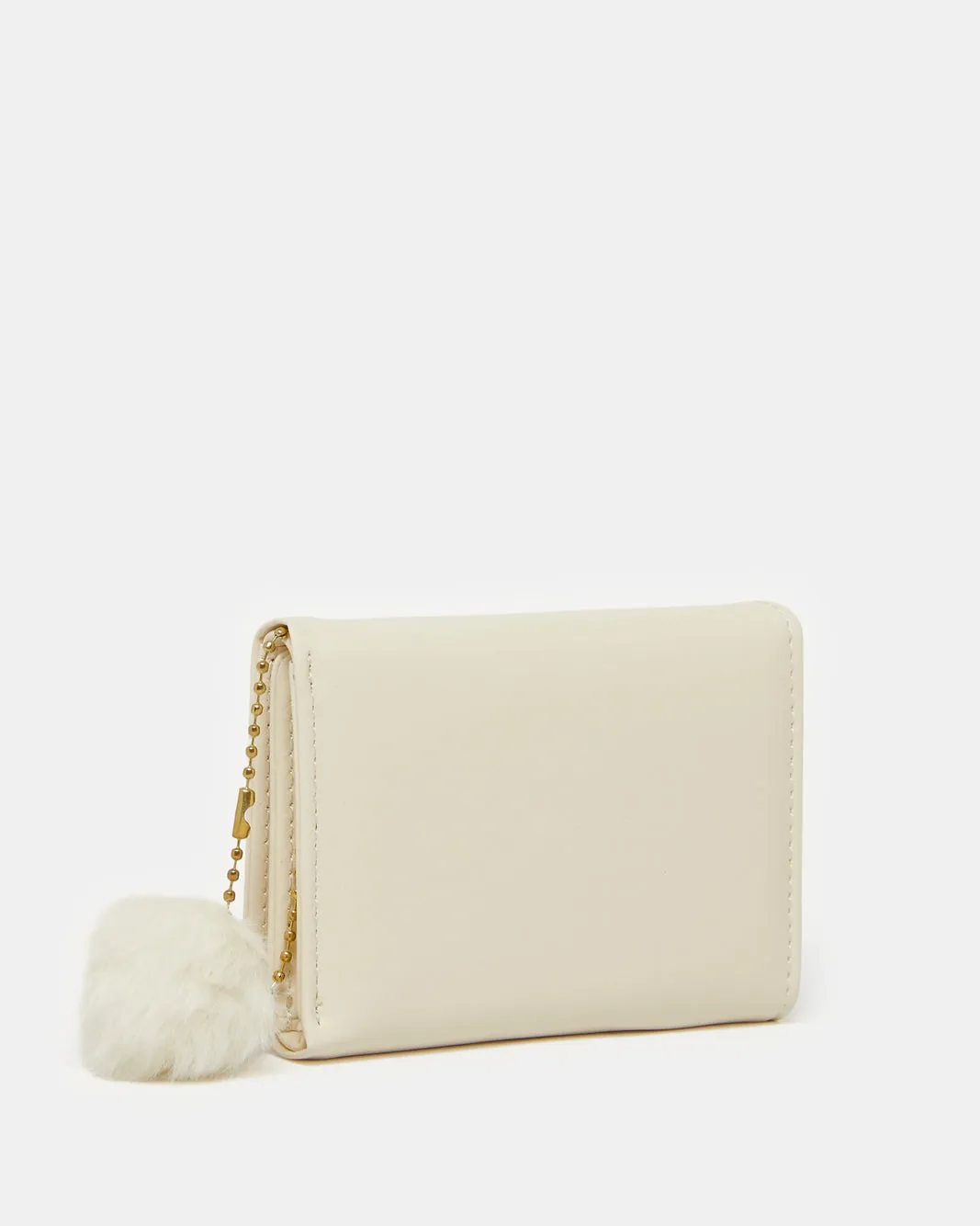 Girls Beige Rabbit Wallet With Pompom sold by Redtag product image thumbnail 2