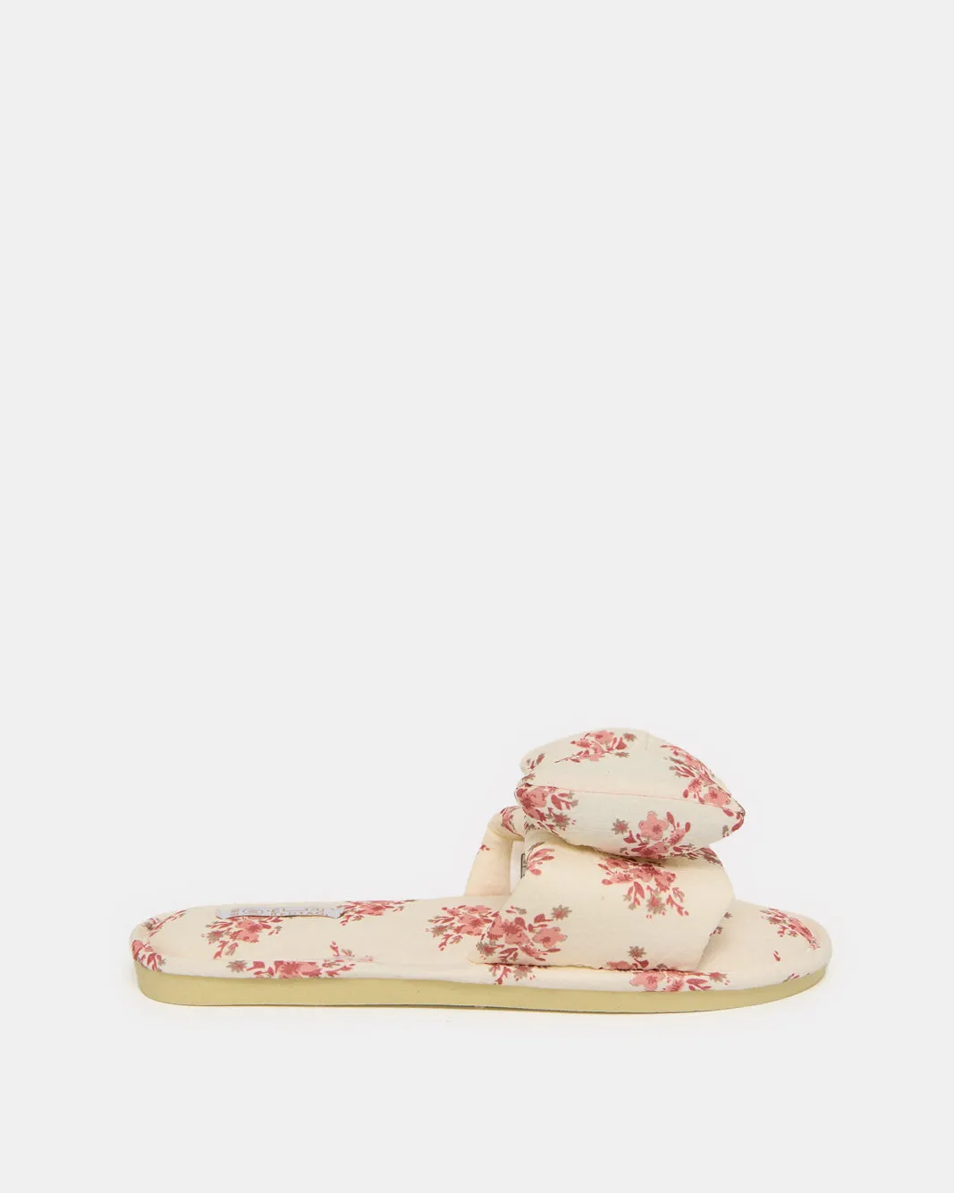 Women Beige Printed Slipper sold by Redtag