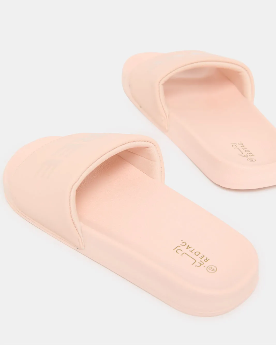 Women Pink Printed Slide sold by Redtag product image thumbnail 4