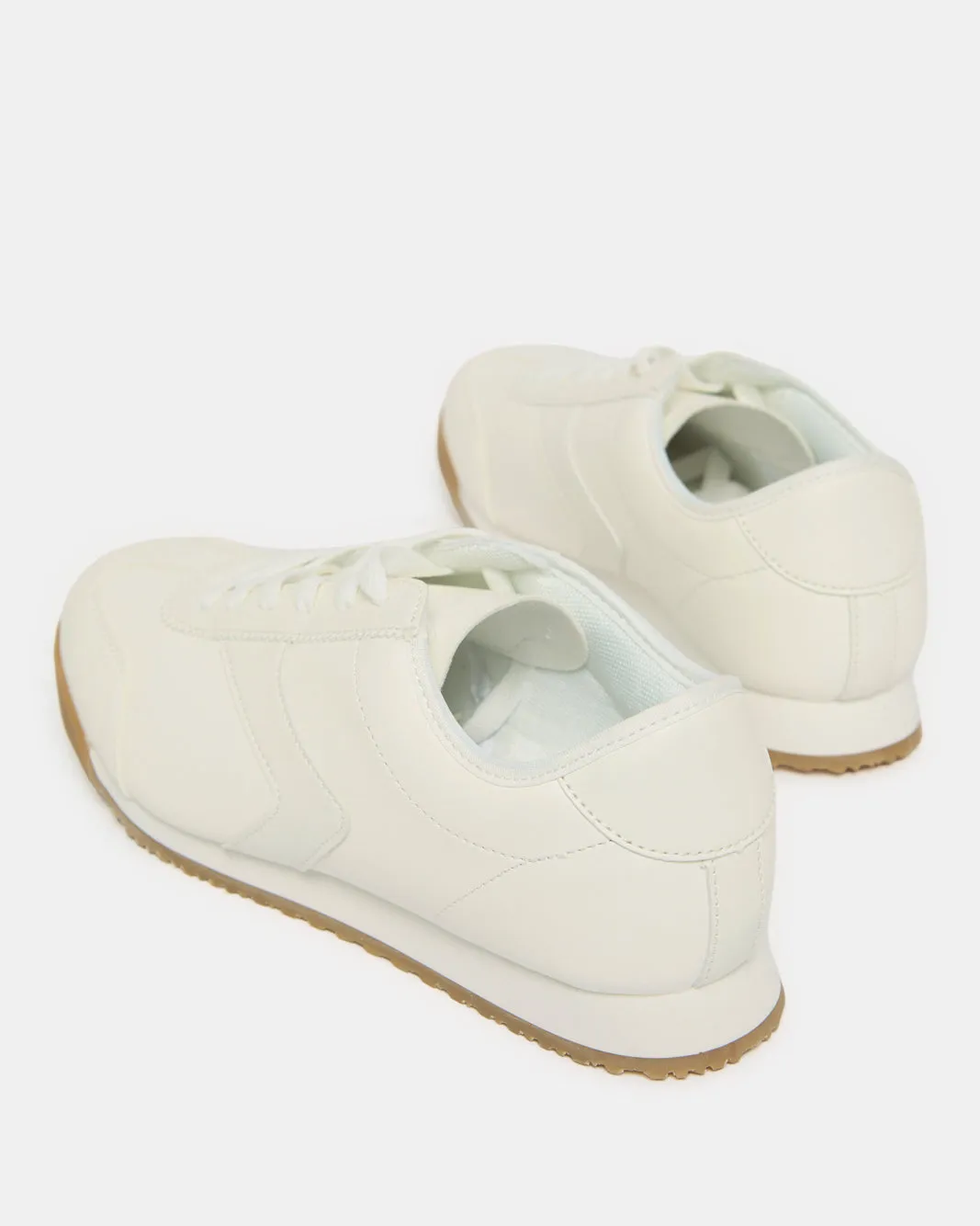 Women White Textured Sneakers sold by Redtag product image thumbnail 4