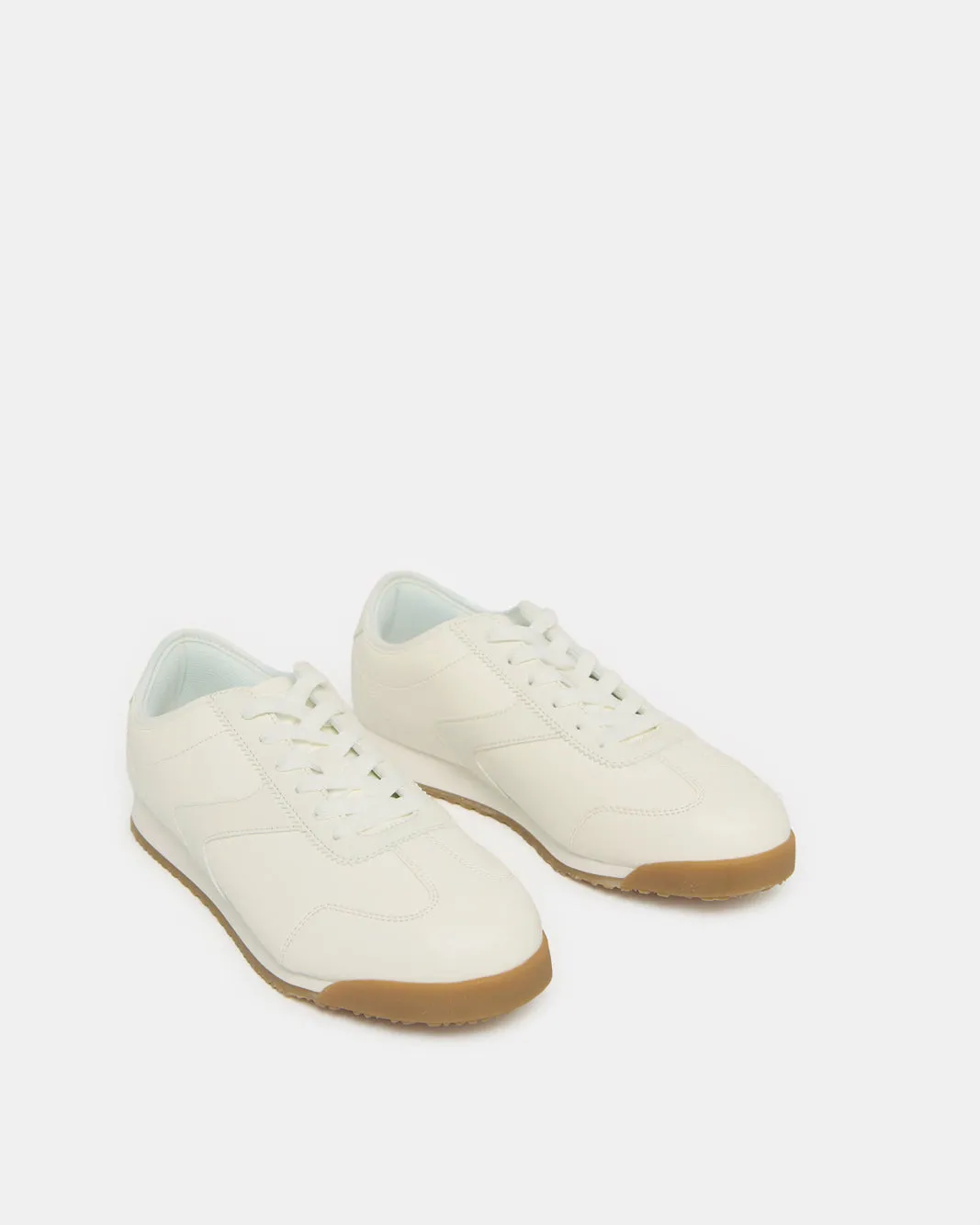 Women White Textured Sneakers sold by Redtag product image thumbnail 2