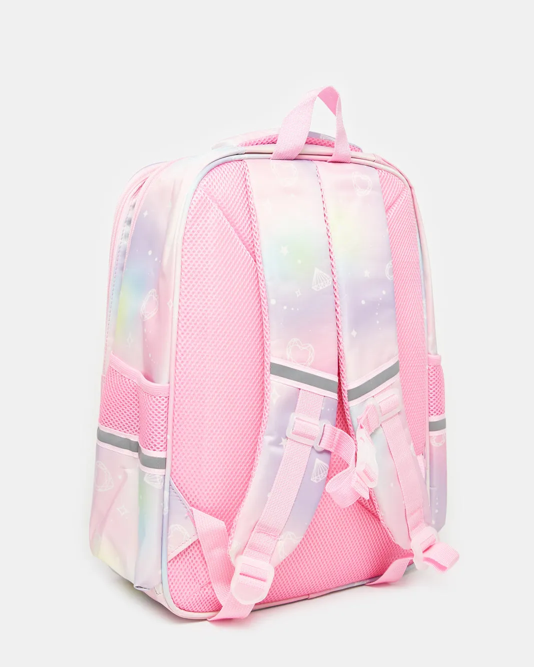 Girls Pink Stylish School Backpack (16Inch) sold by Redtag product image thumbnail 2