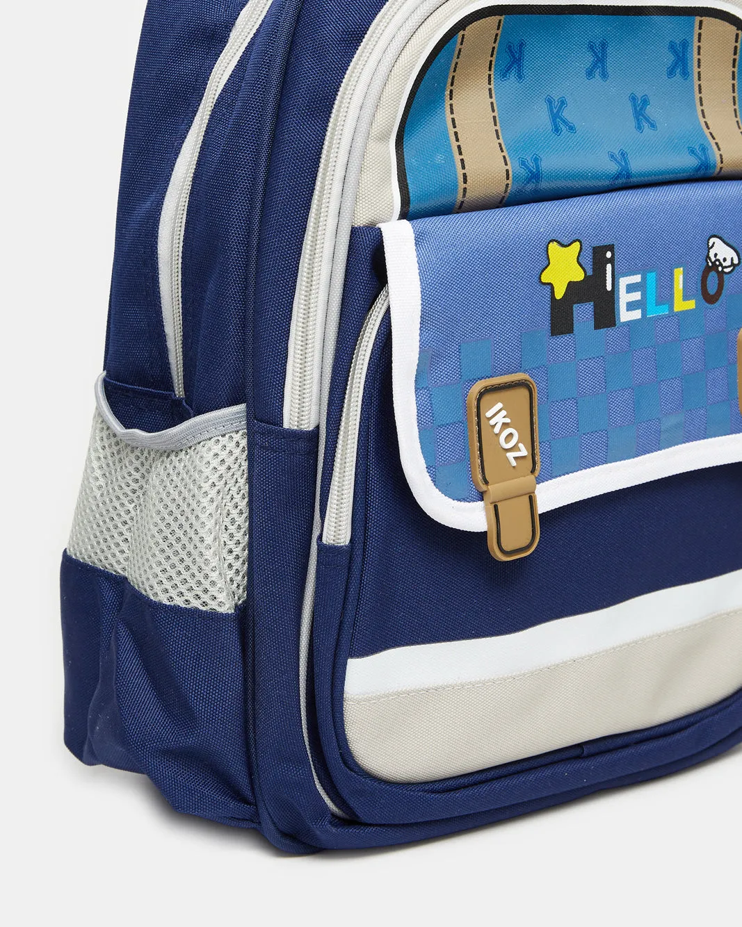 Boys Blue Print 2 Piece School Backpack (14 Inch) sold by Redtag product image thumbnail 3