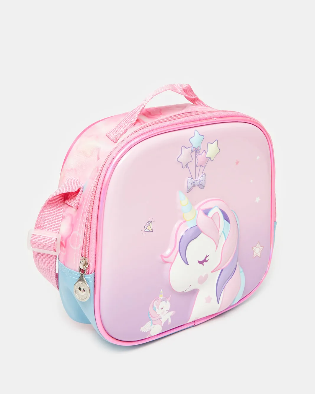 Girls Pink Unicorn Print 4 Piece School Bag (16 Inch) sold by Redtag product image thumbnail 5