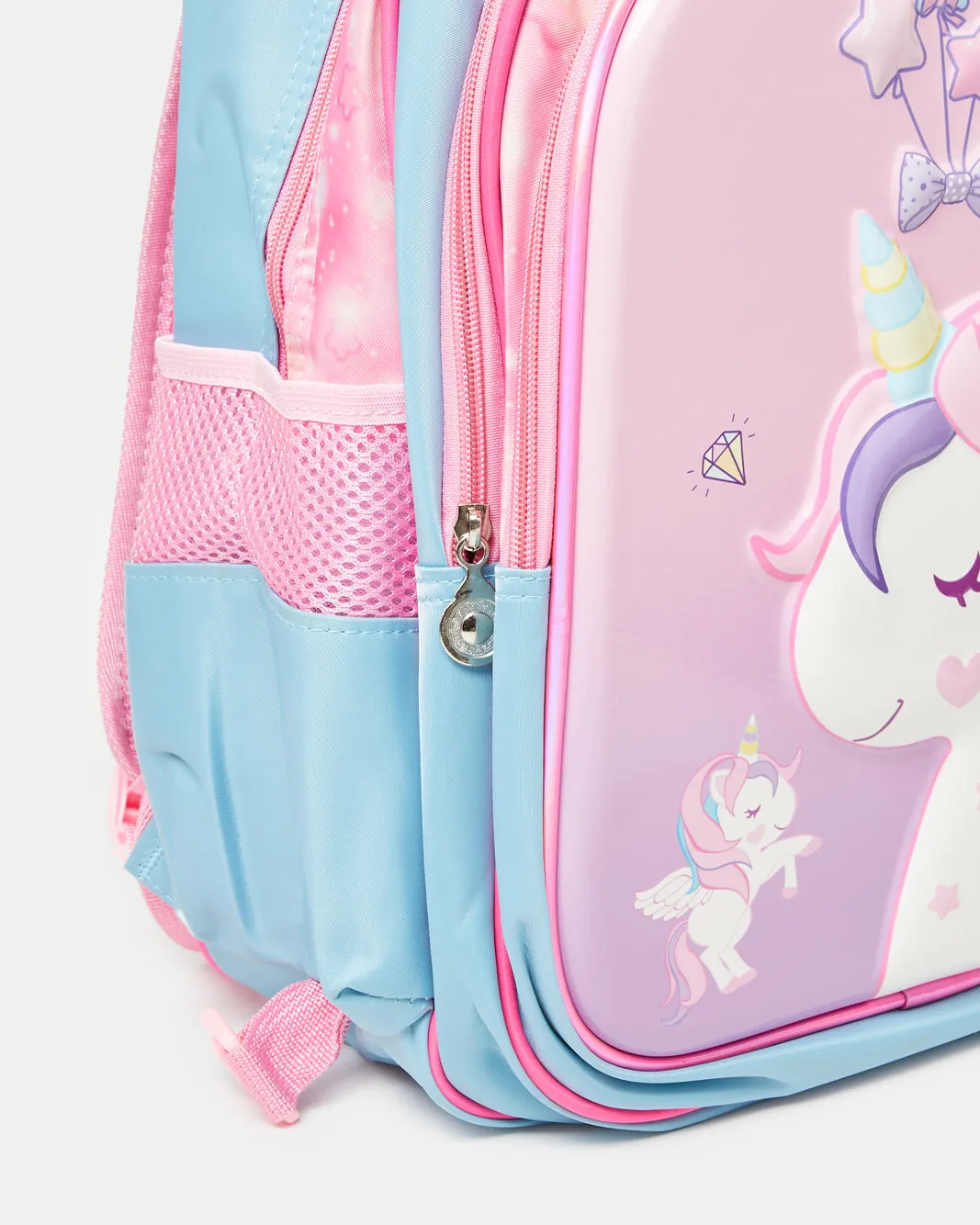 Girls Pink Unicorn Print 4 Piece School Bag (16 Inch) sold by Redtag product image thumbnail 4