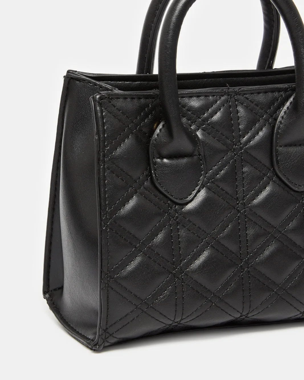 Women Black Textured Cross Body Bag sold by Redtag product image thumbnail 3