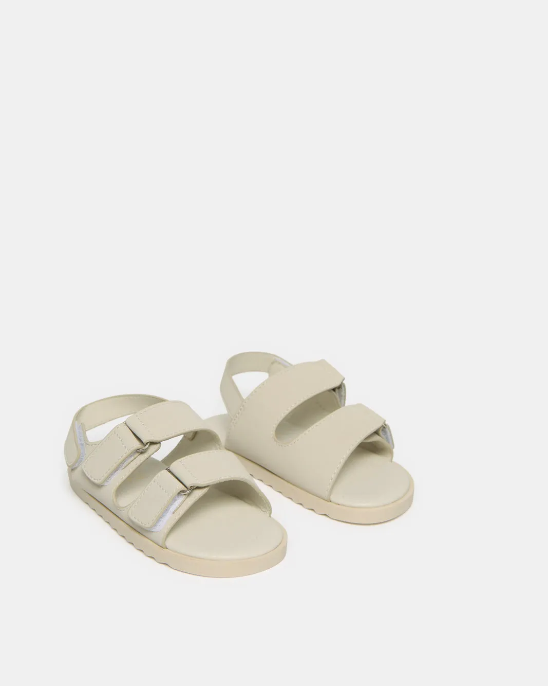 Infant Boys Ecru Buckle Strap Sandals sold by Redtag product image thumbnail 2