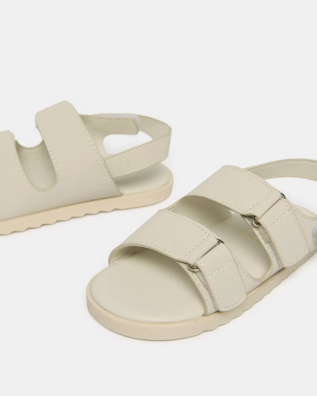 Infant Boys Ecru Buckle Strap Sandals sold by Redtag product image thumbnail 3
