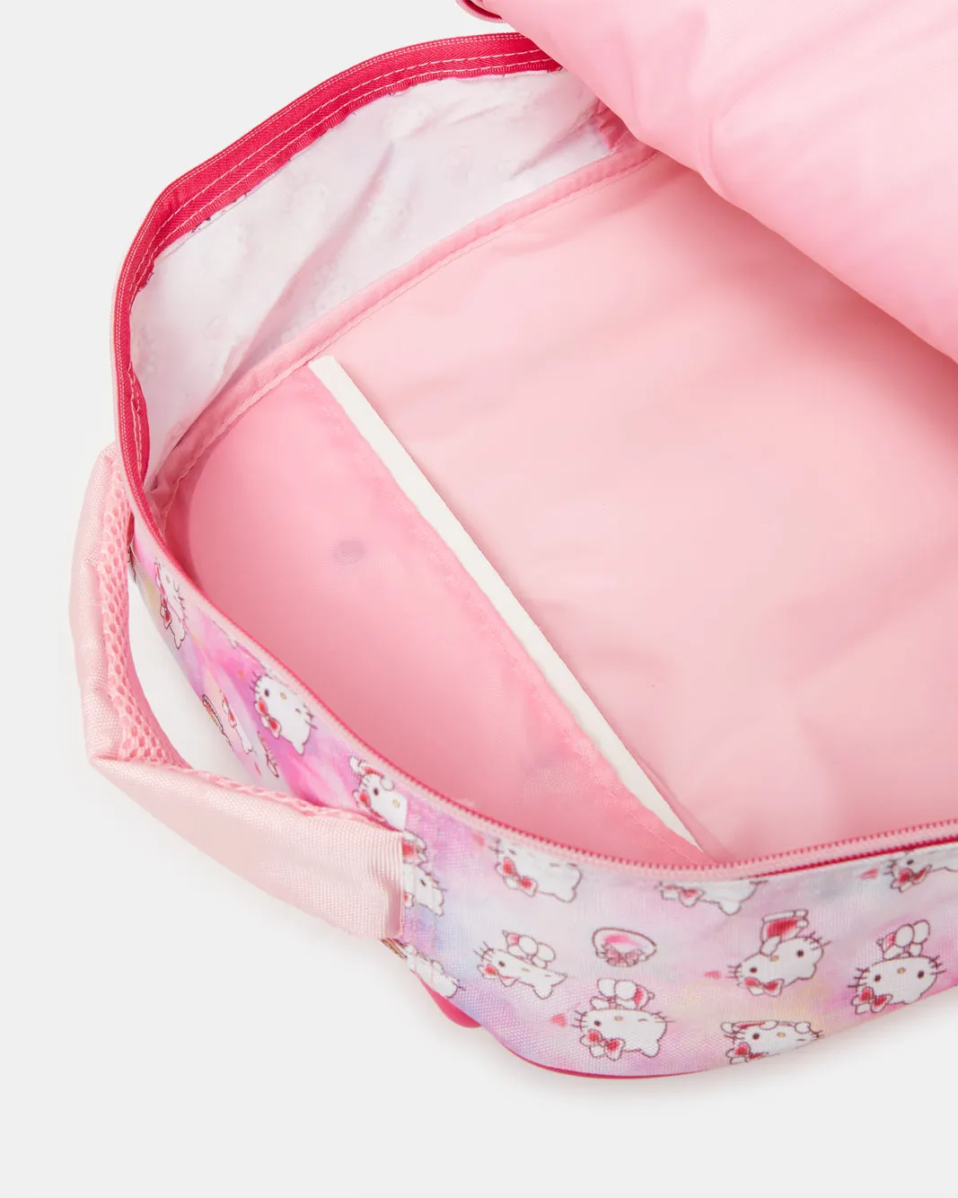 Girls Pink Hello Kitty Print School Trolley Bag (18 Inch) sold by Redtag product image thumbnail 4