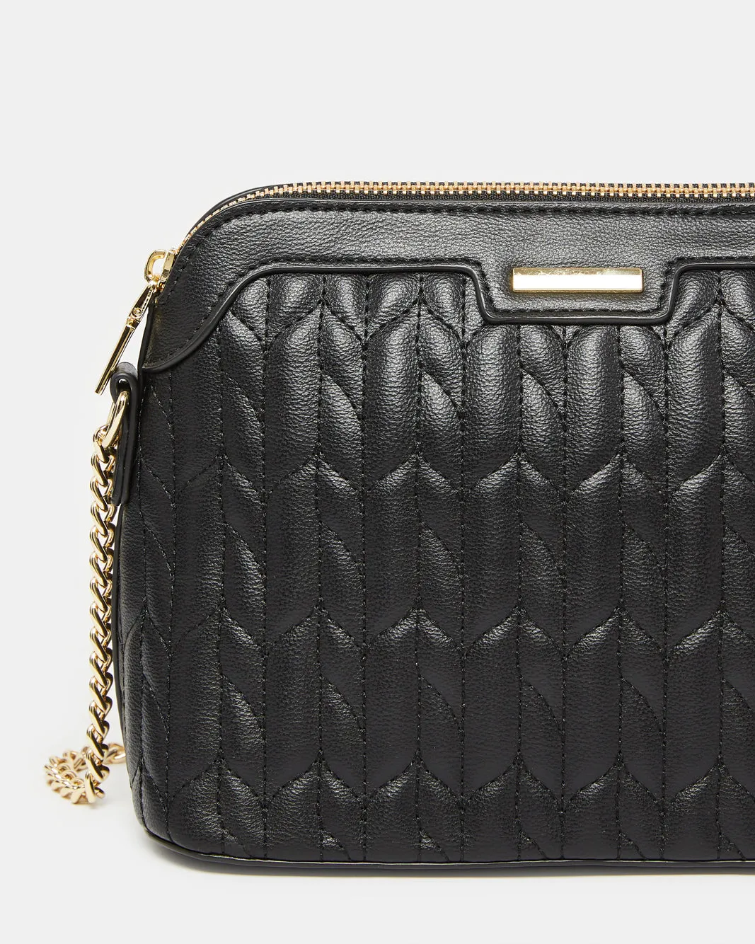 Women Black Textured Cross Body Bag sold by Redtag product image thumbnail 3