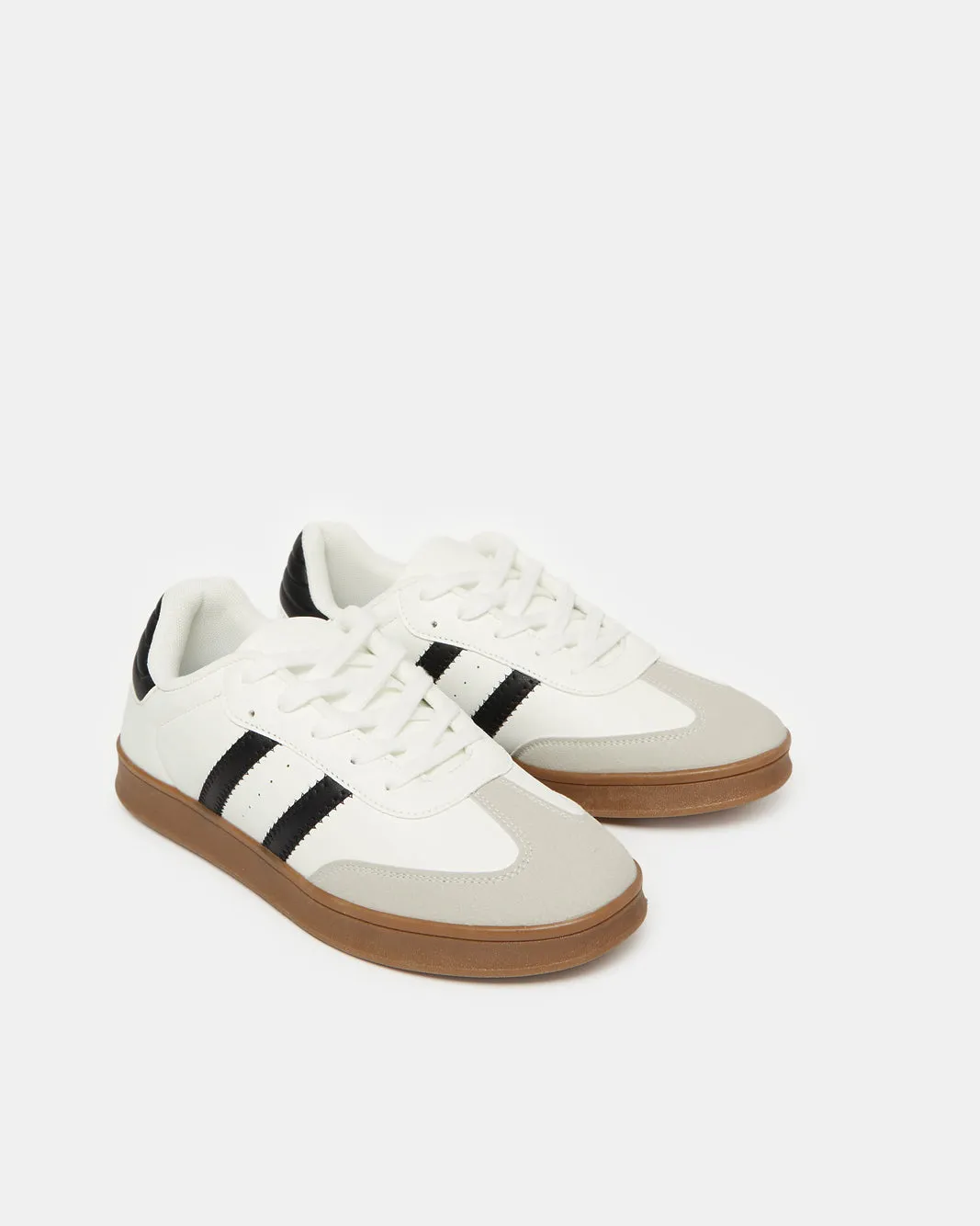 Women White Lace Up With Crepe Outsole sold by Redtag product image thumbnail 2