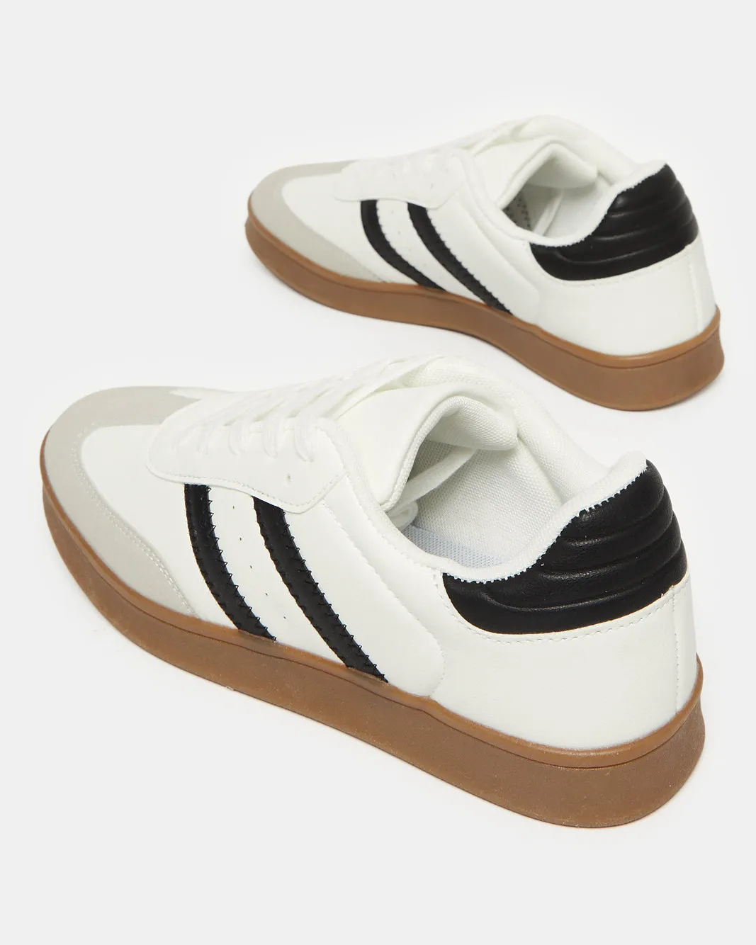 Women White Lace Up With Crepe Outsole sold by Redtag product image thumbnail 4