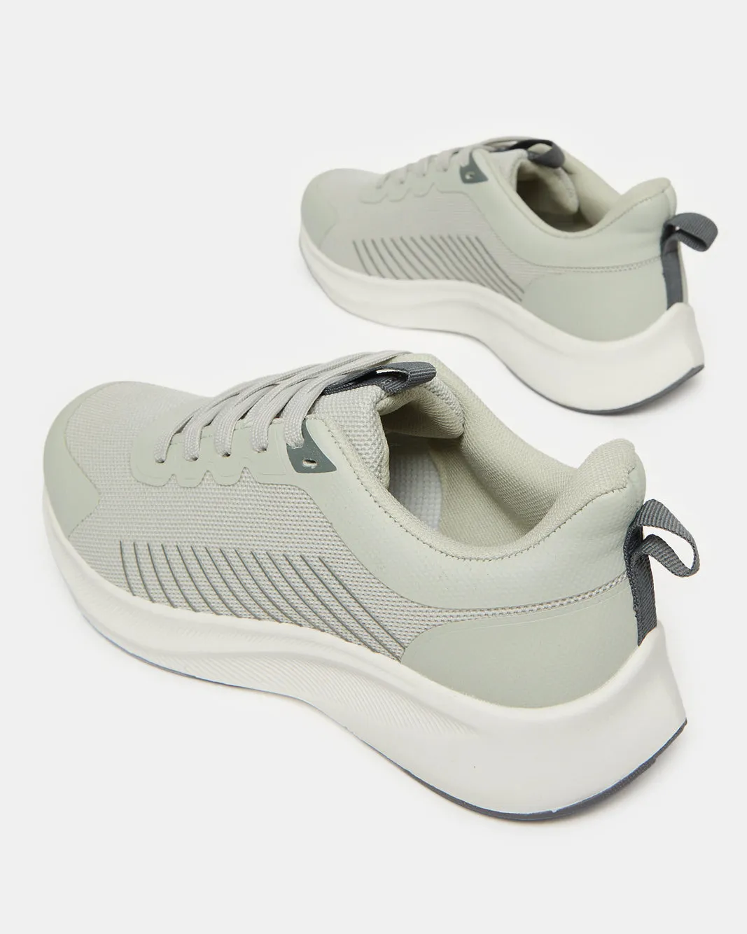 Senior Boys Grey Knit Trainers sold by Redtag product image thumbnail 4