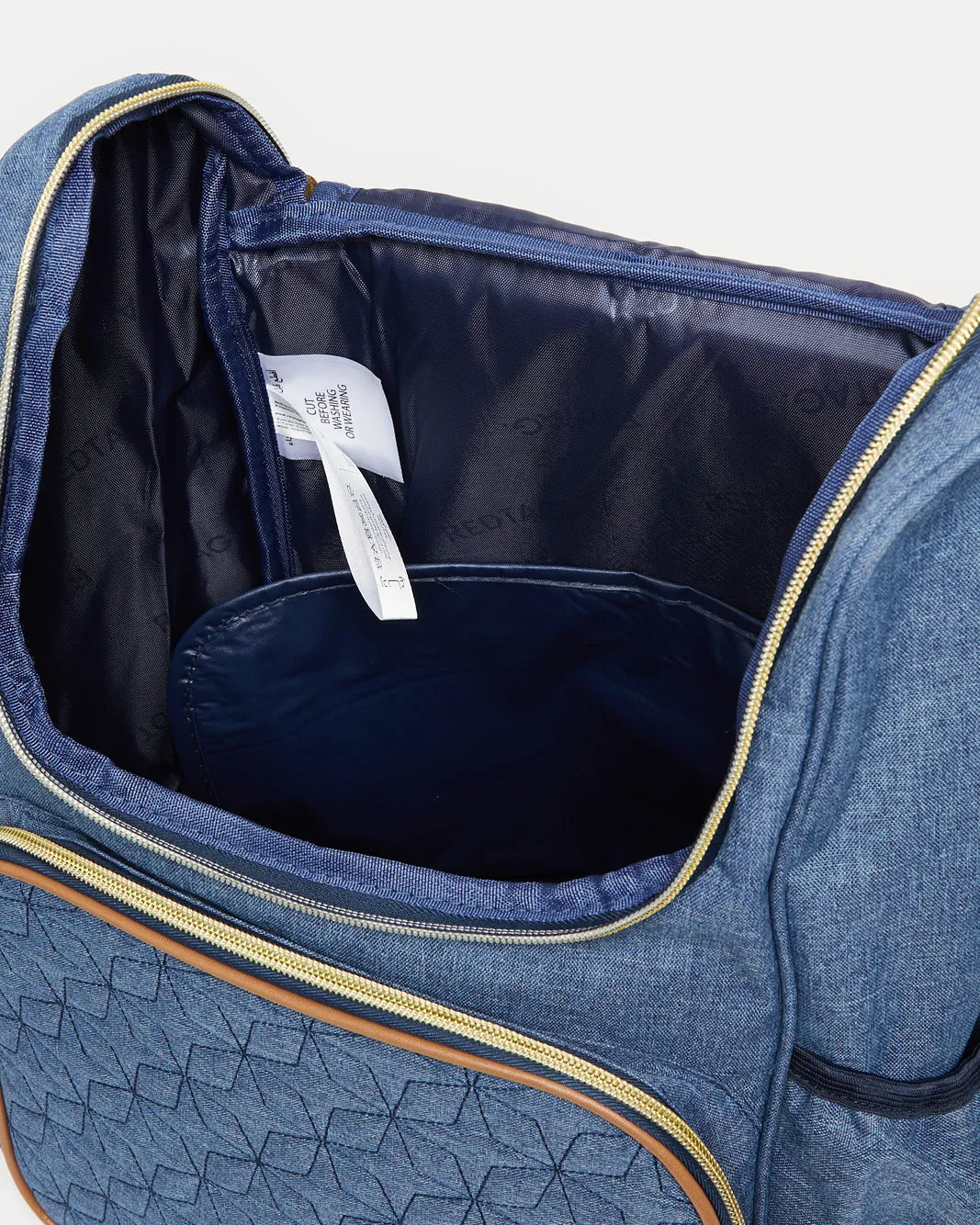 Navy Diaper Backpack With Changing Matt (2 Piece) sold by Redtag product image thumbnail 4