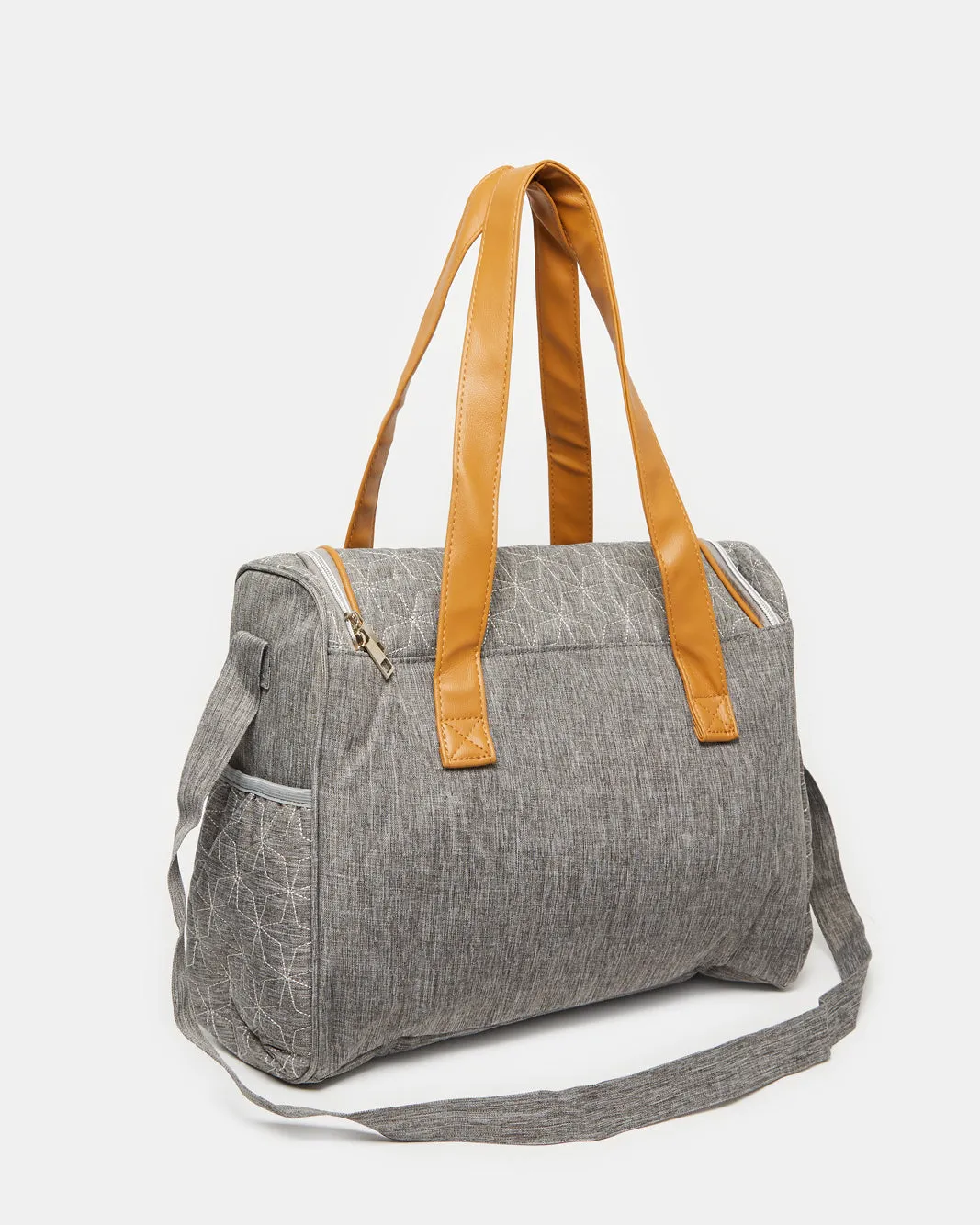 Grey Diaper Bag With Changing Matt (2 Piece) sold by Redtag product image thumbnail 2