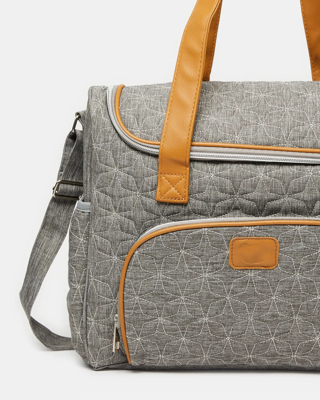 Grey Diaper Bag With Changing Matt (2 Piece) sold by Redtag product image thumbnail 3