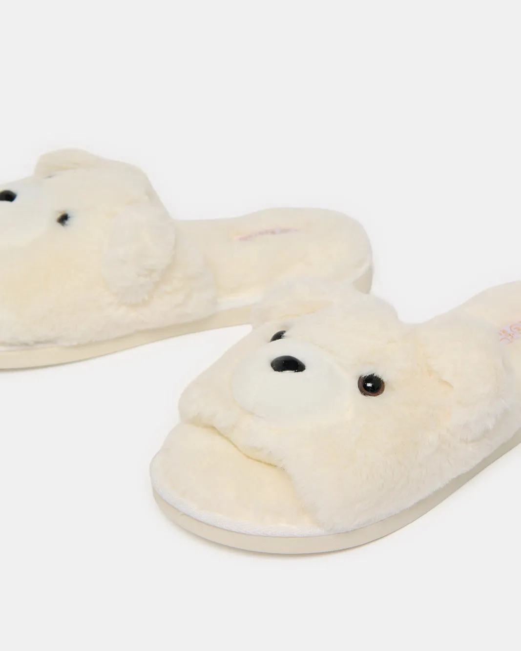 Women Beige Textured Slipper sold by Redtag product image thumbnail 3