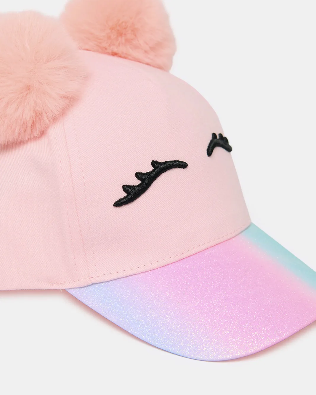 Girls Pink Embellished Cap sold by Redtag product image thumbnail 2