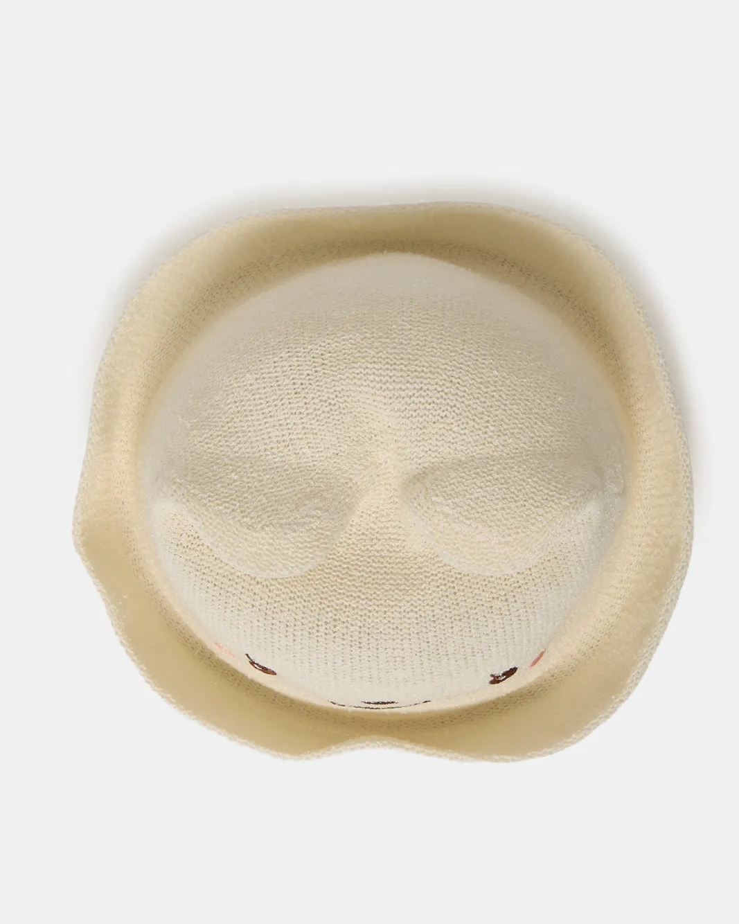 Girls Cream Embellished Hat sold by Redtag product image thumbnail 3